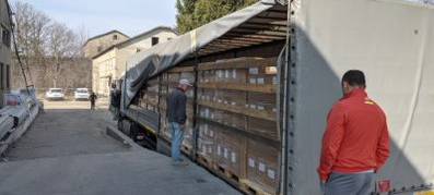 Ukraine: Zweiter Hilfstransport auf dem Weg