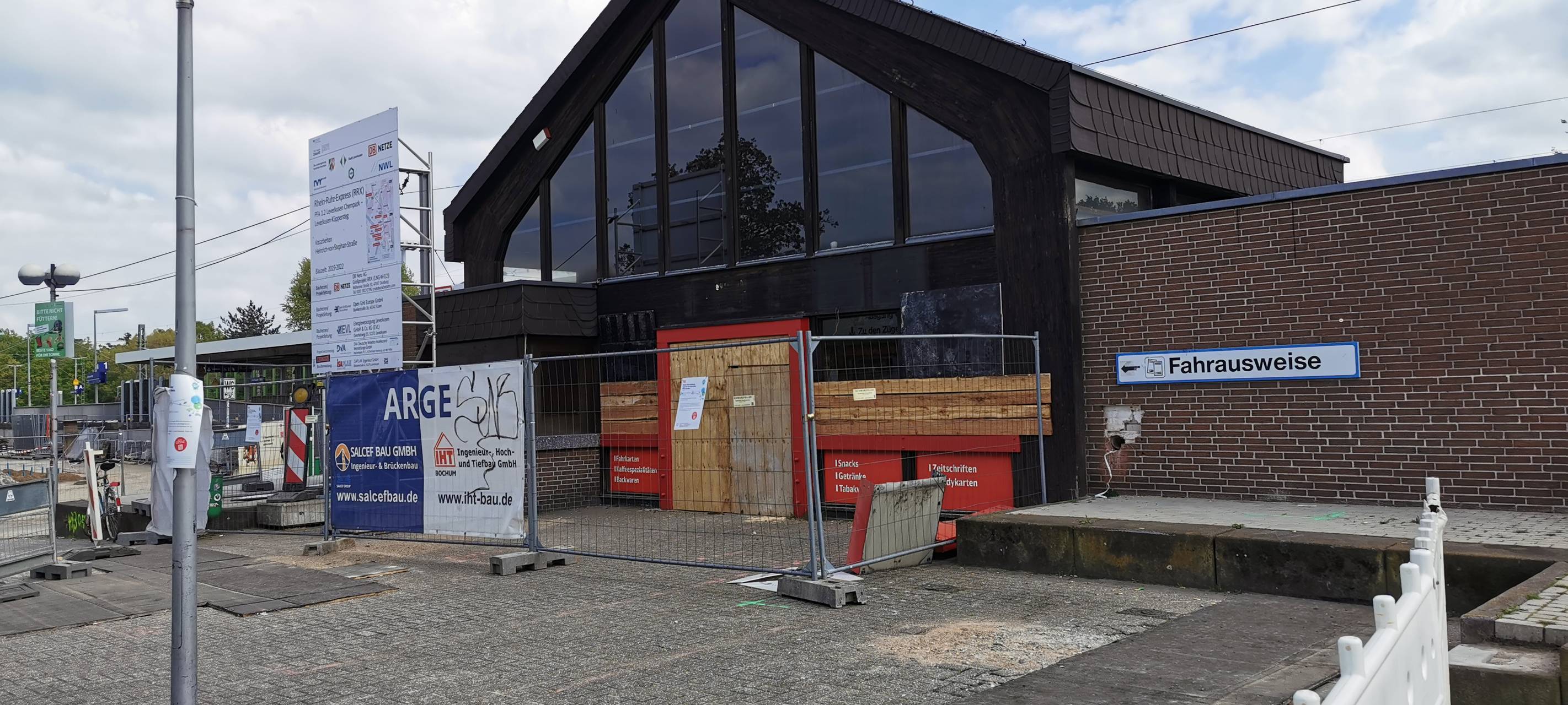 Zugstrecke über Leverkusen Mitte wieder frei