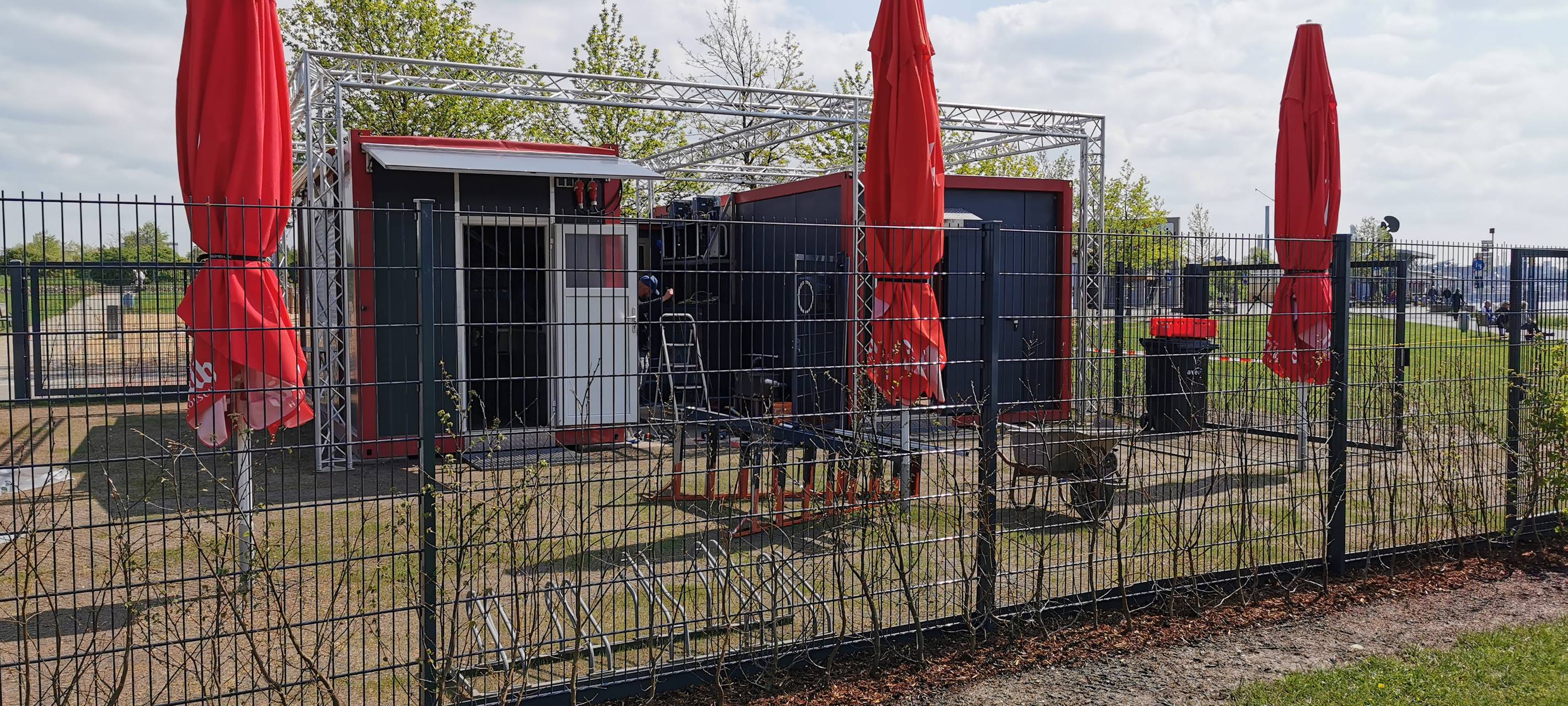 Neuer Imbiss am Neulandpark