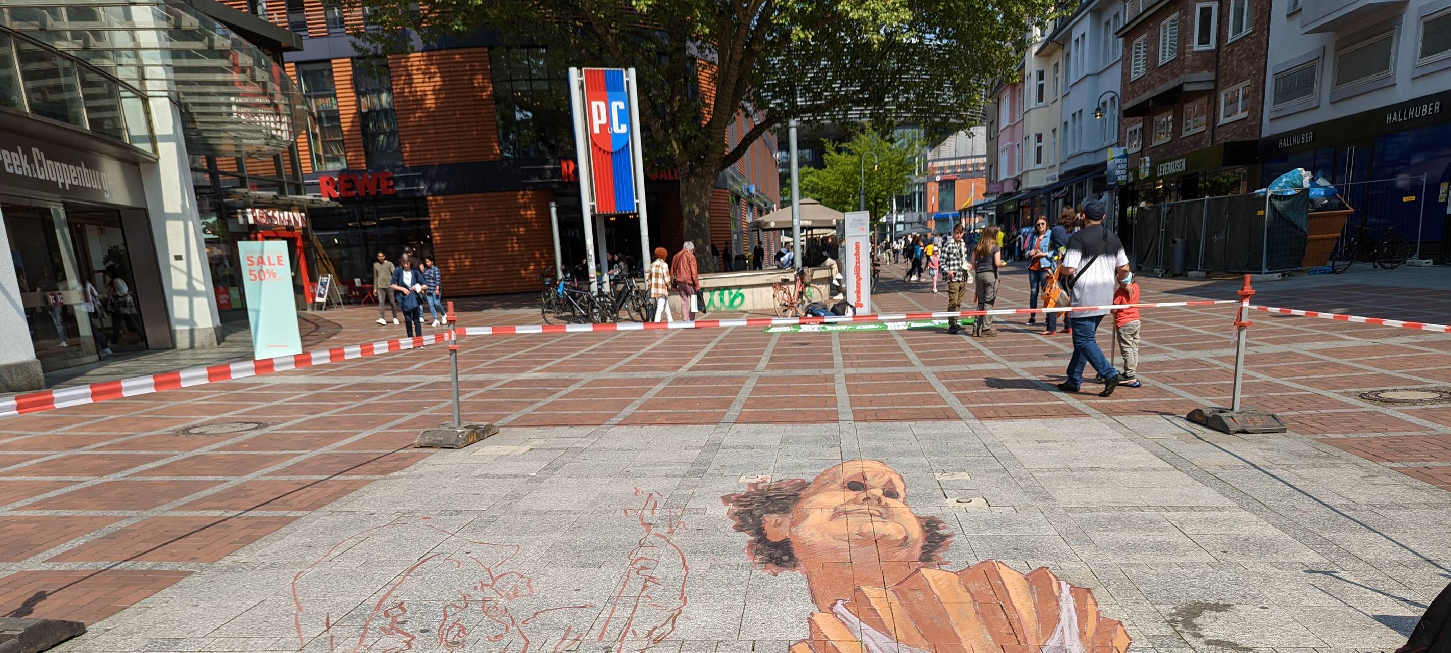 Reallabor auf dem Marktplatz