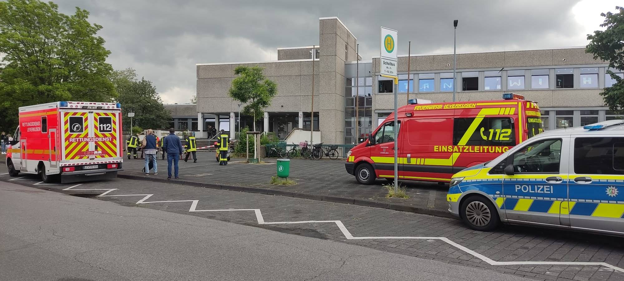 30 Verletzte an Gesamtschule Schlebusch