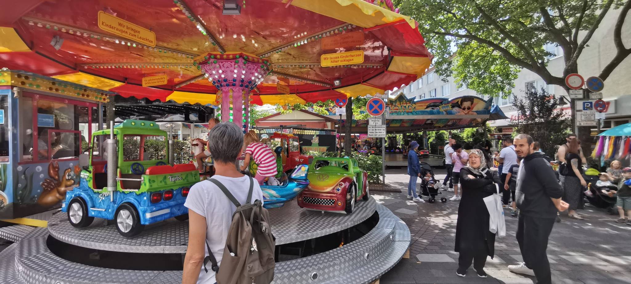 Viele Besucher in Opladen