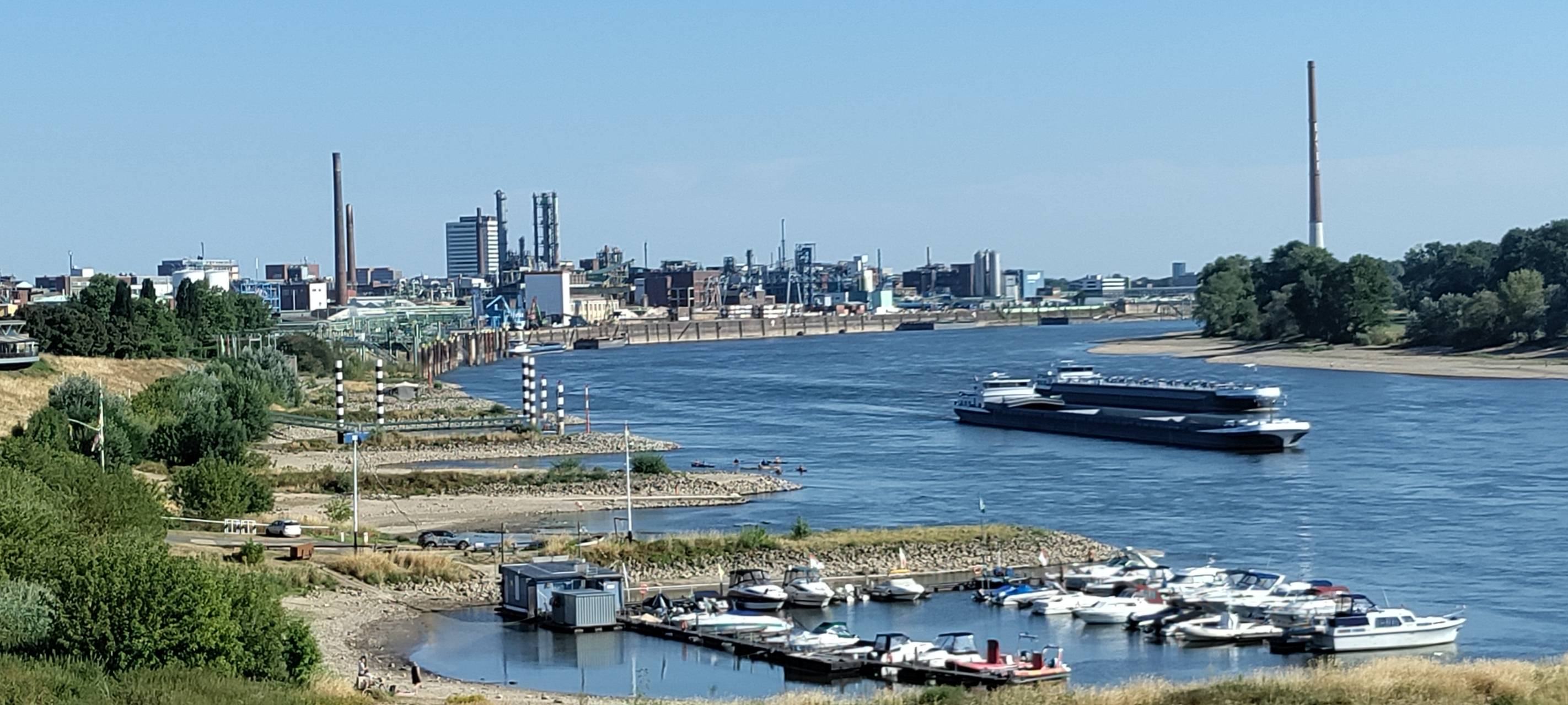 Rheinpegel nähert sich Rekordtief