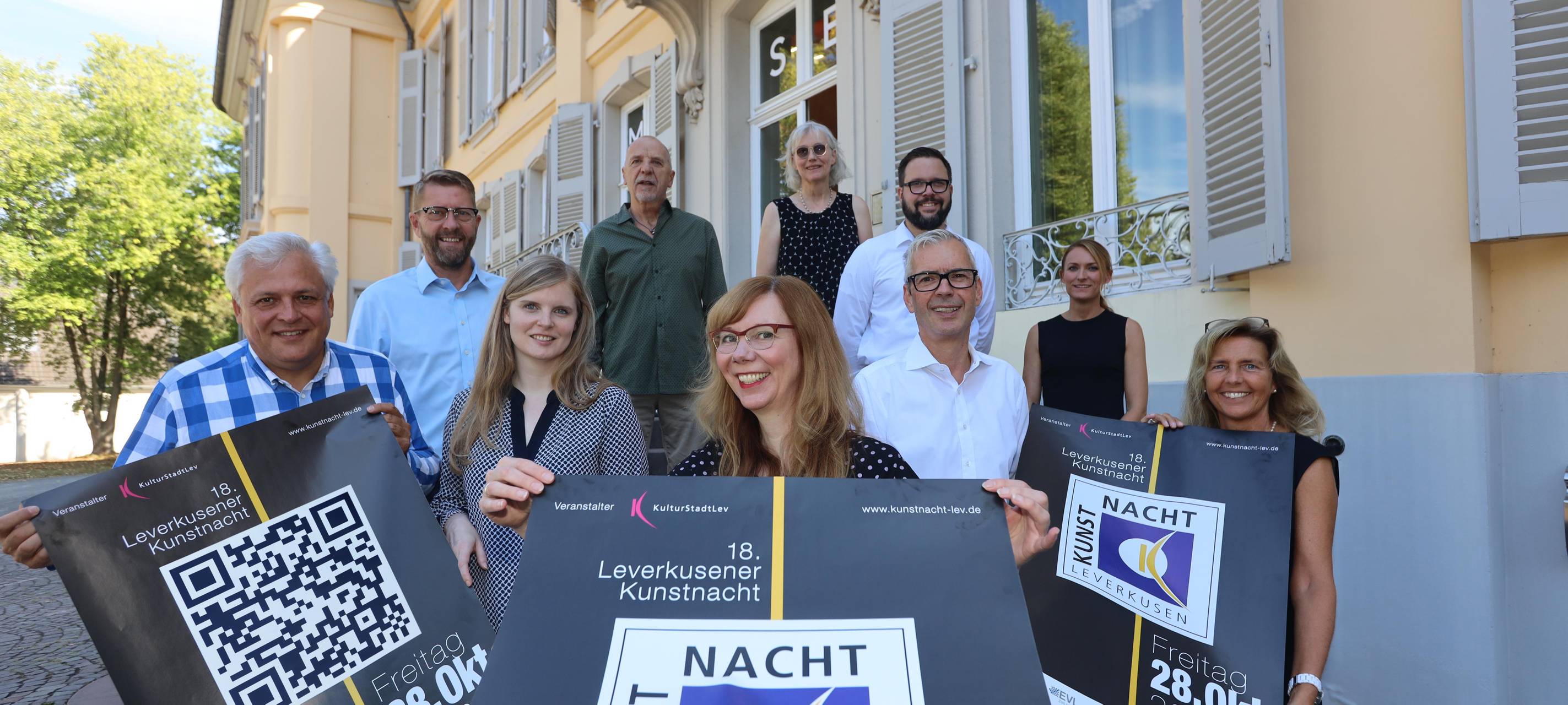 Pop Up-Kunst zur Kunstnacht