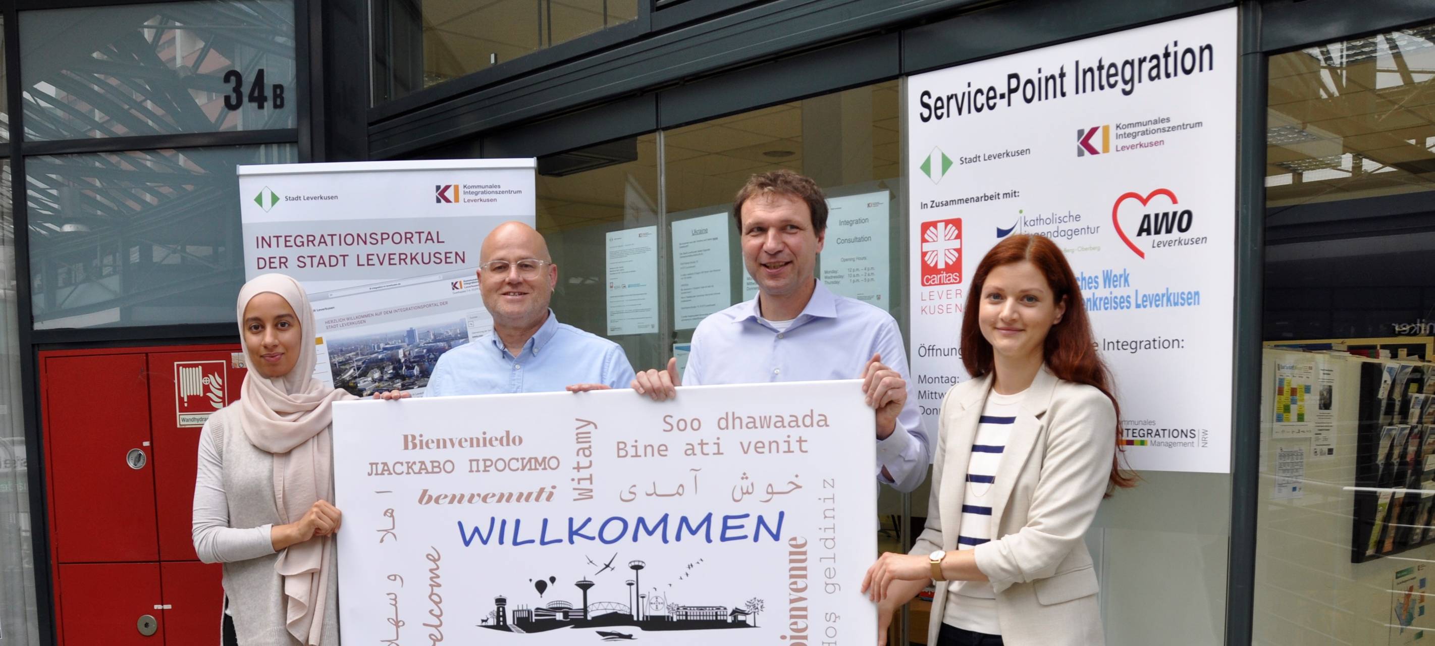 Leverkusen: Integrationscenter wird gut angenommen