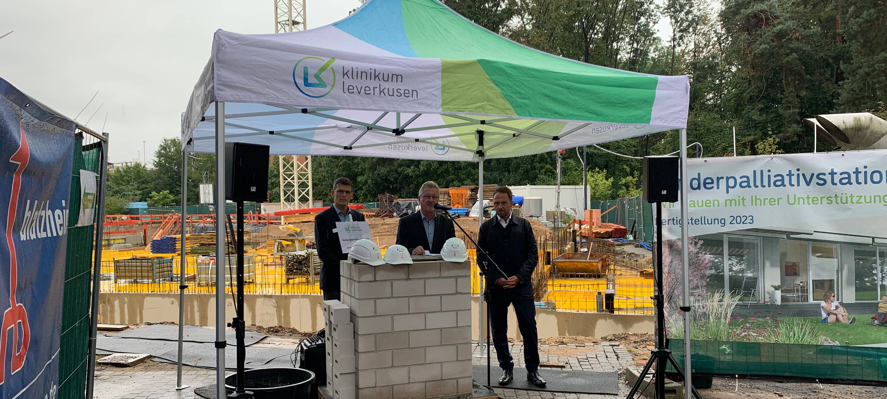 Grundsteinlegung der Kinderpalliativstation