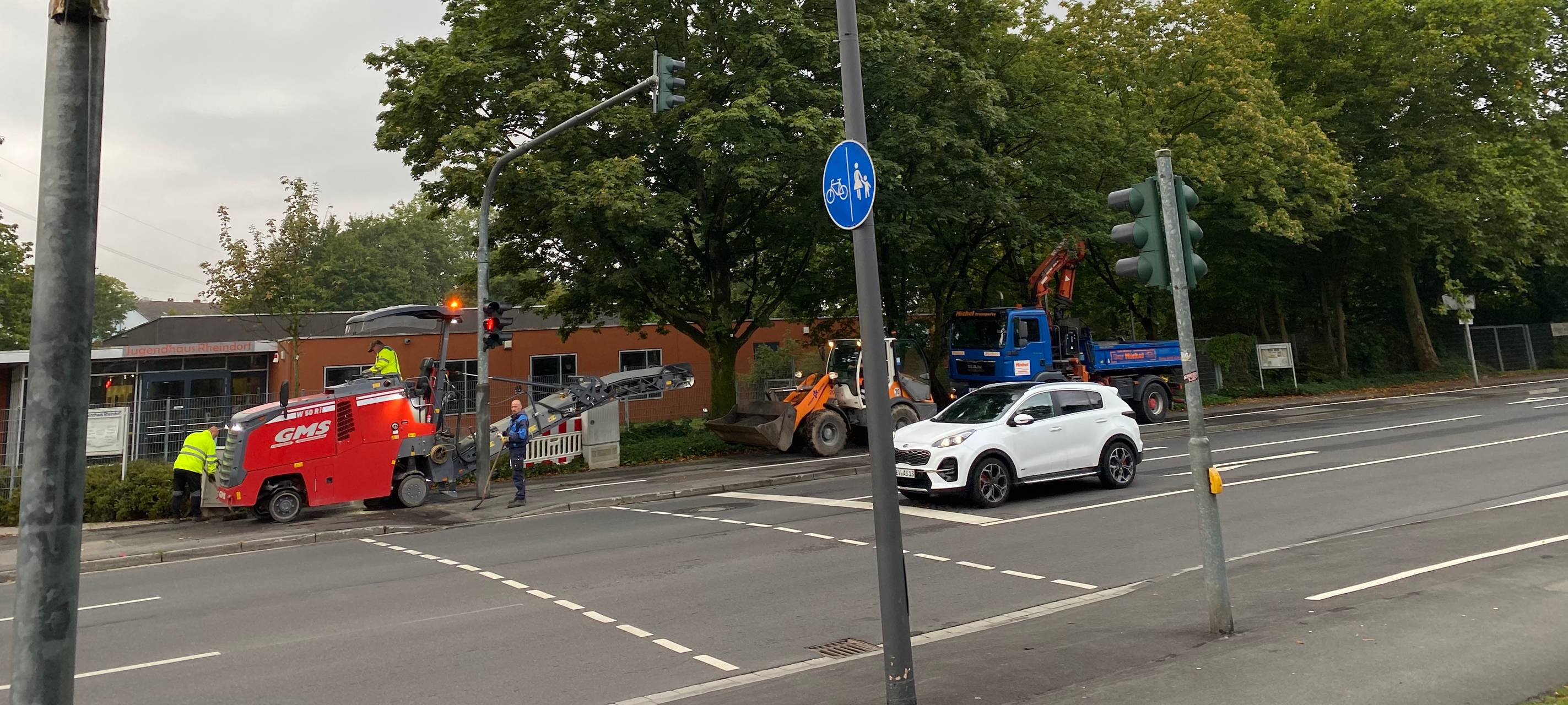 Baustelle Solinger Straße wird fertig