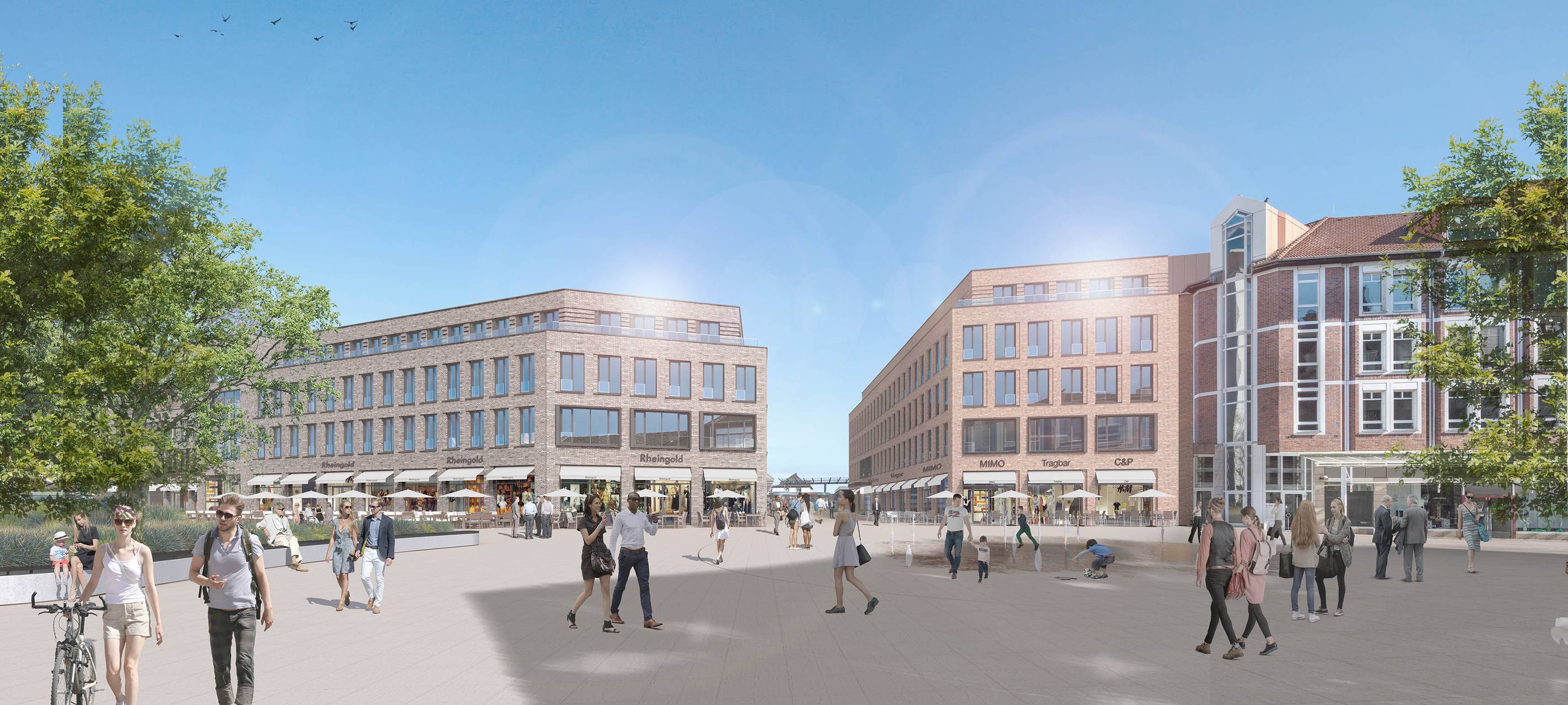 Monheim eröffnet neues Einkaufszentrum