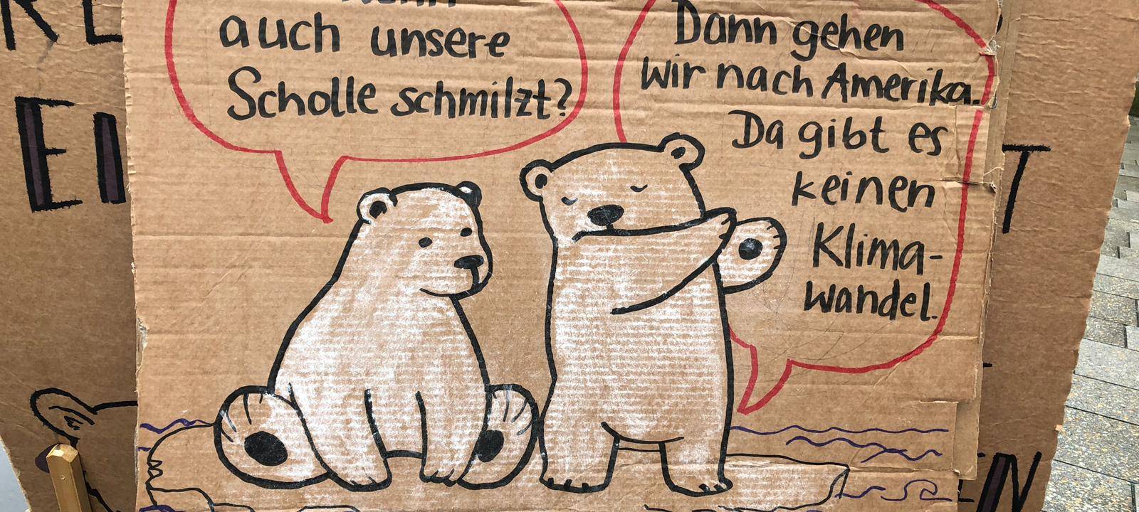 Hunderte Schüler demonstrieren friedlich