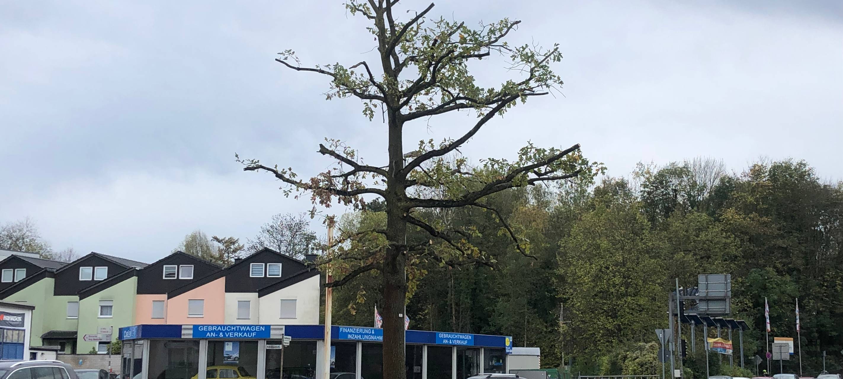 Leverkusener Baustelle am Rennbaumkreisel dauert länger