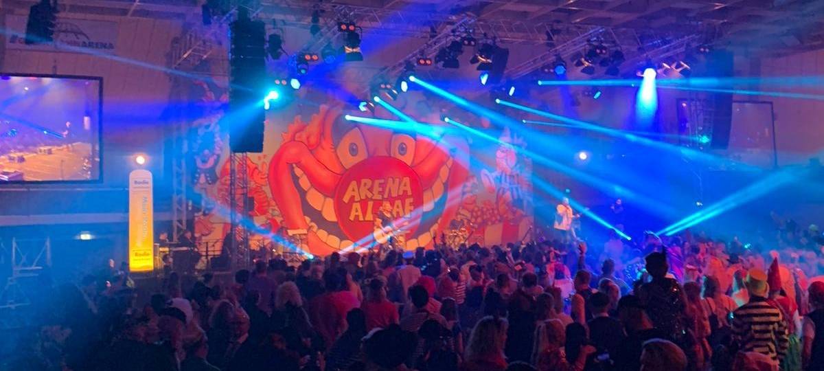 Früh-Start in die Session mit Arena Alaaf