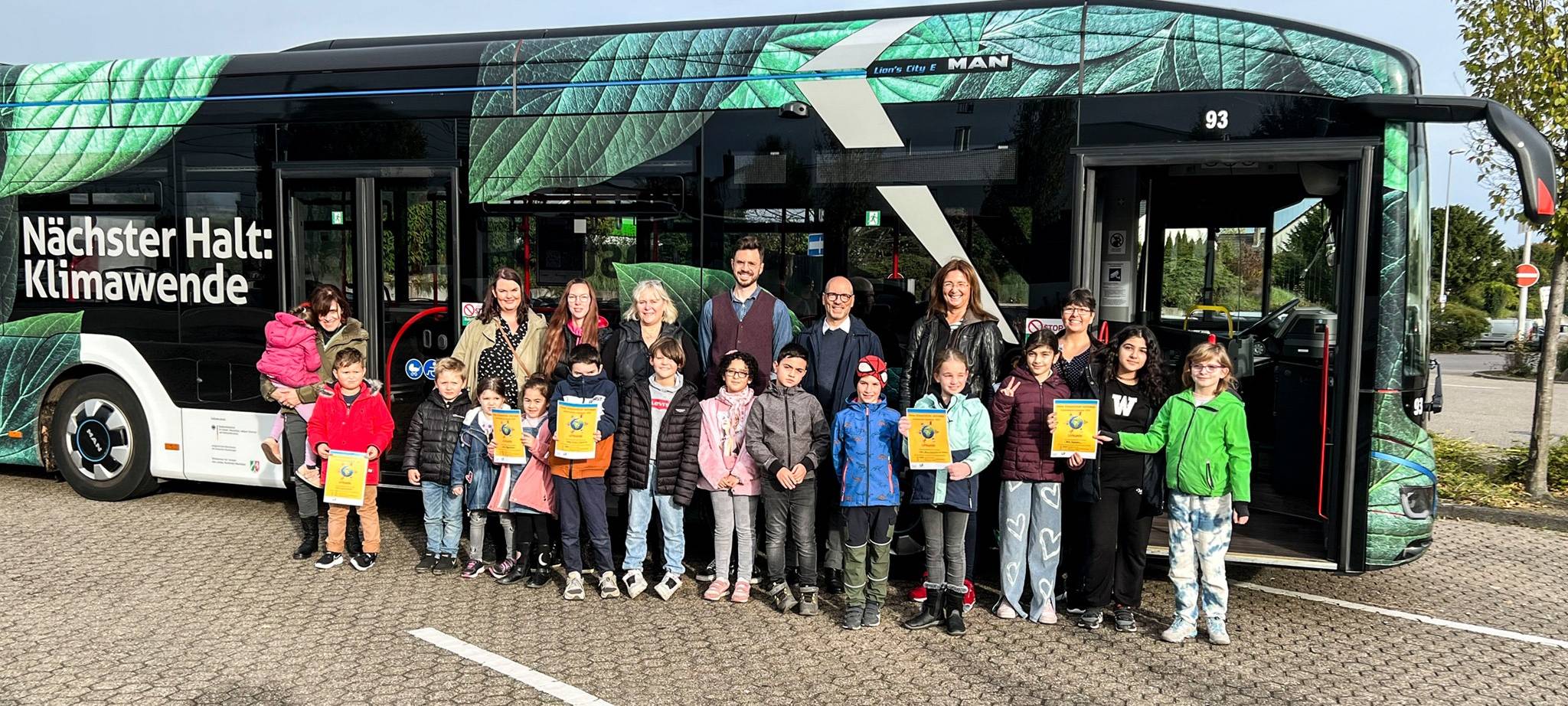 Kinder sammeln 25.000 Klimameilen