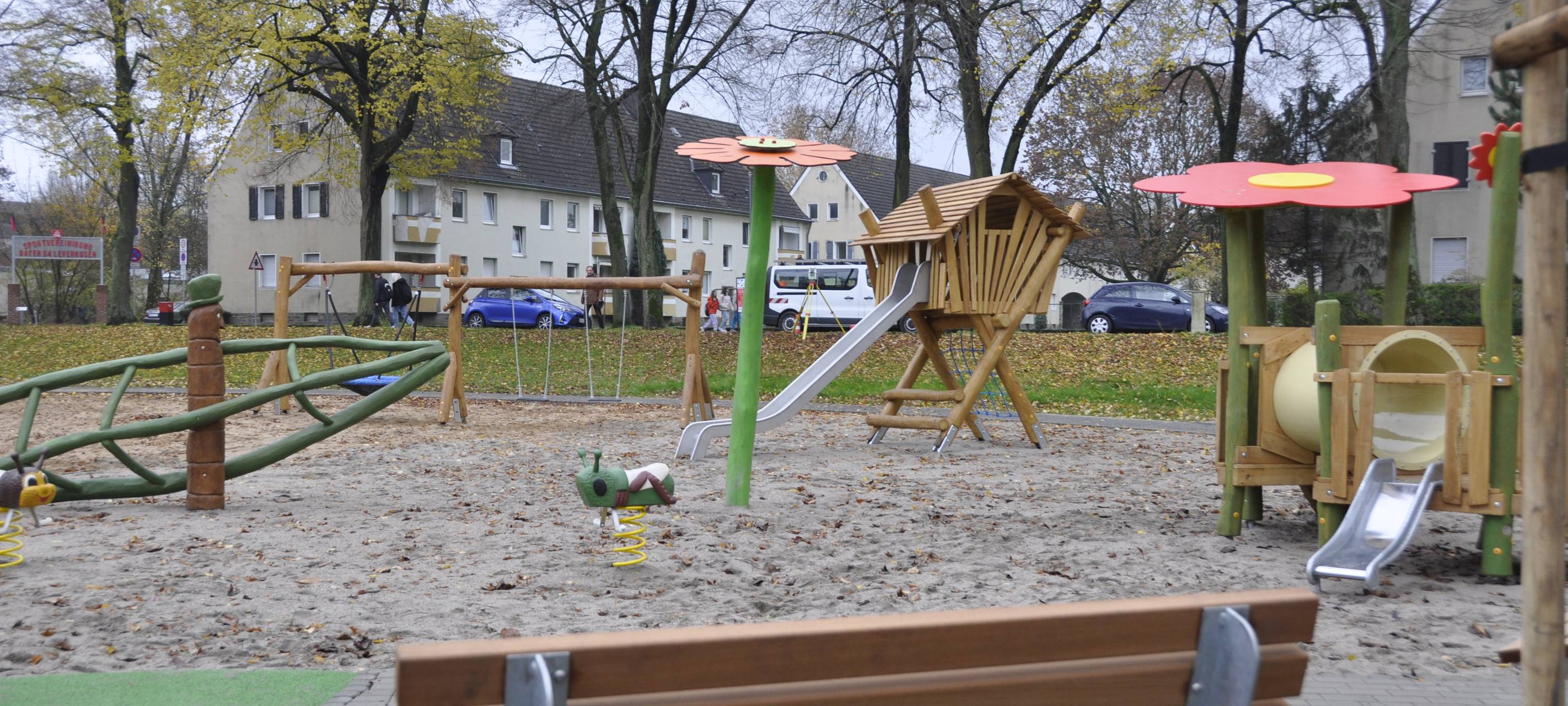 Leverkusener Spielplätze teilweise vorerst ohne Spielgeräte