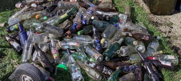 Vermüllung der Leverkusener Badeseen