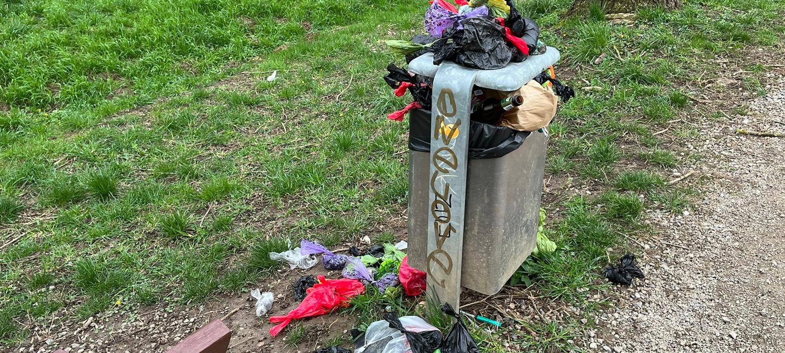 Leverkusen: Viel wilder Müll am Rheinufer in Hitdorf