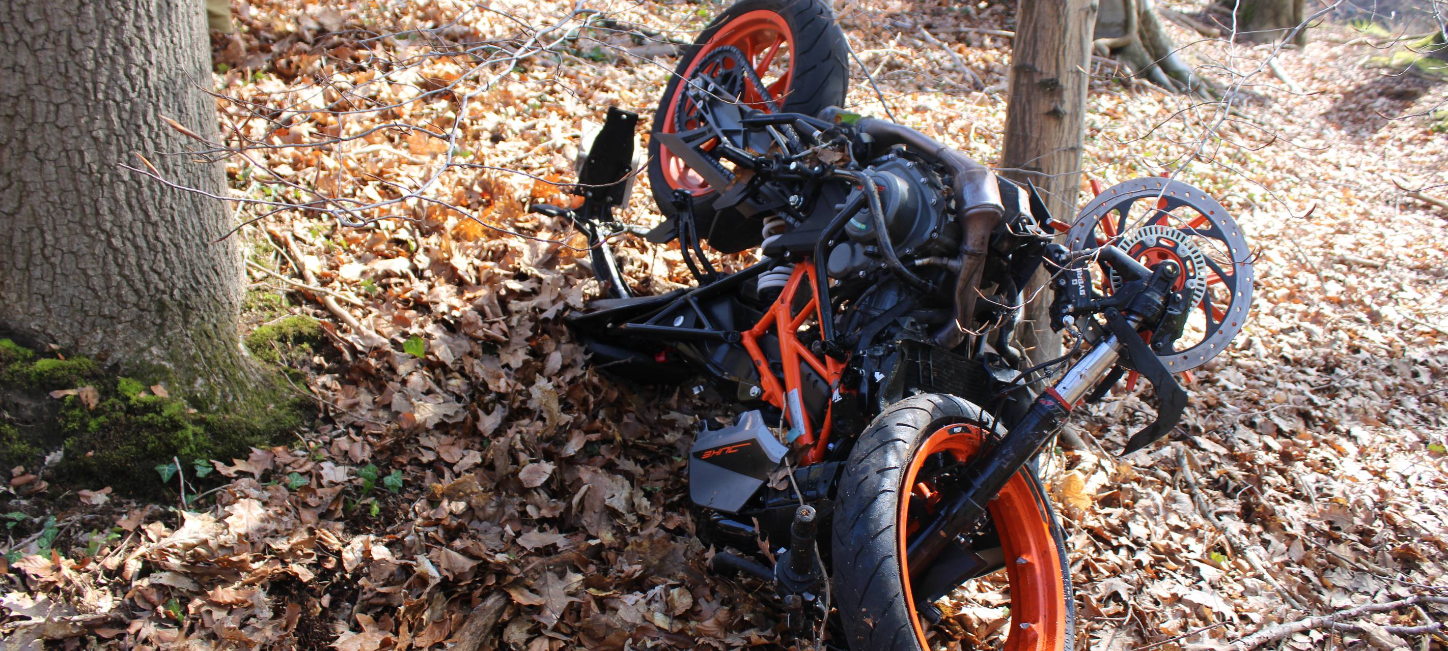 Leverkusener Motorradfahrer bei Unfall schwer verletzt