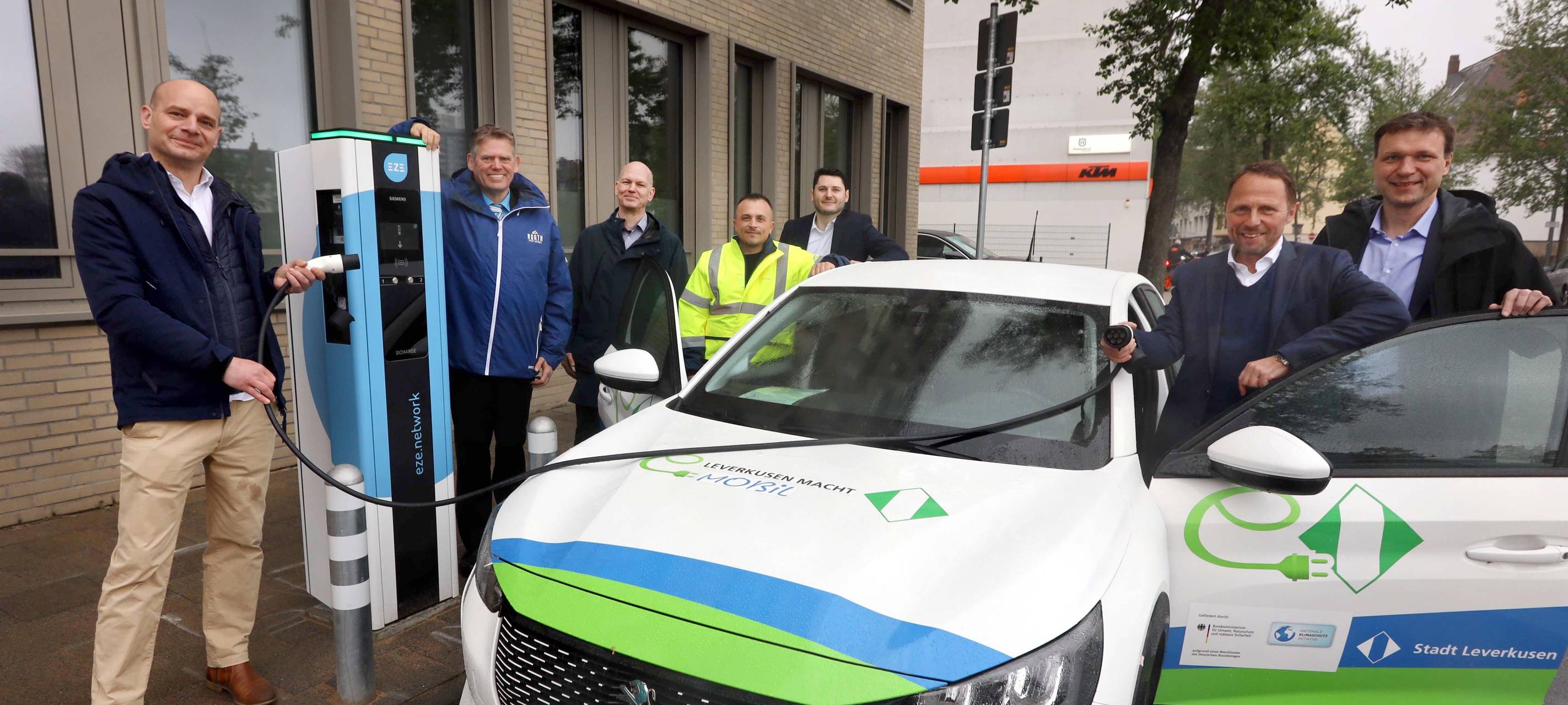 Ausbau von E-Ladesäulen in Leverkusen geht voran
