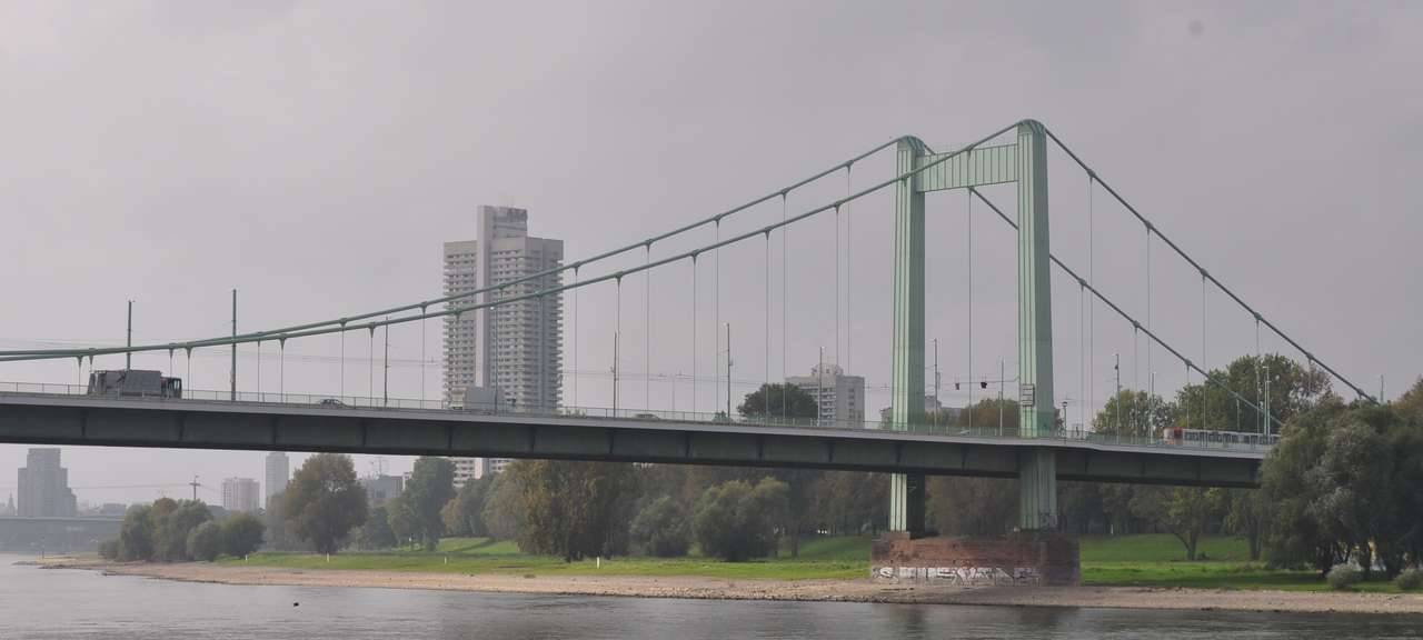 Mühlheim, Köln, Köln Mühlheim, Rhein, Brücke
