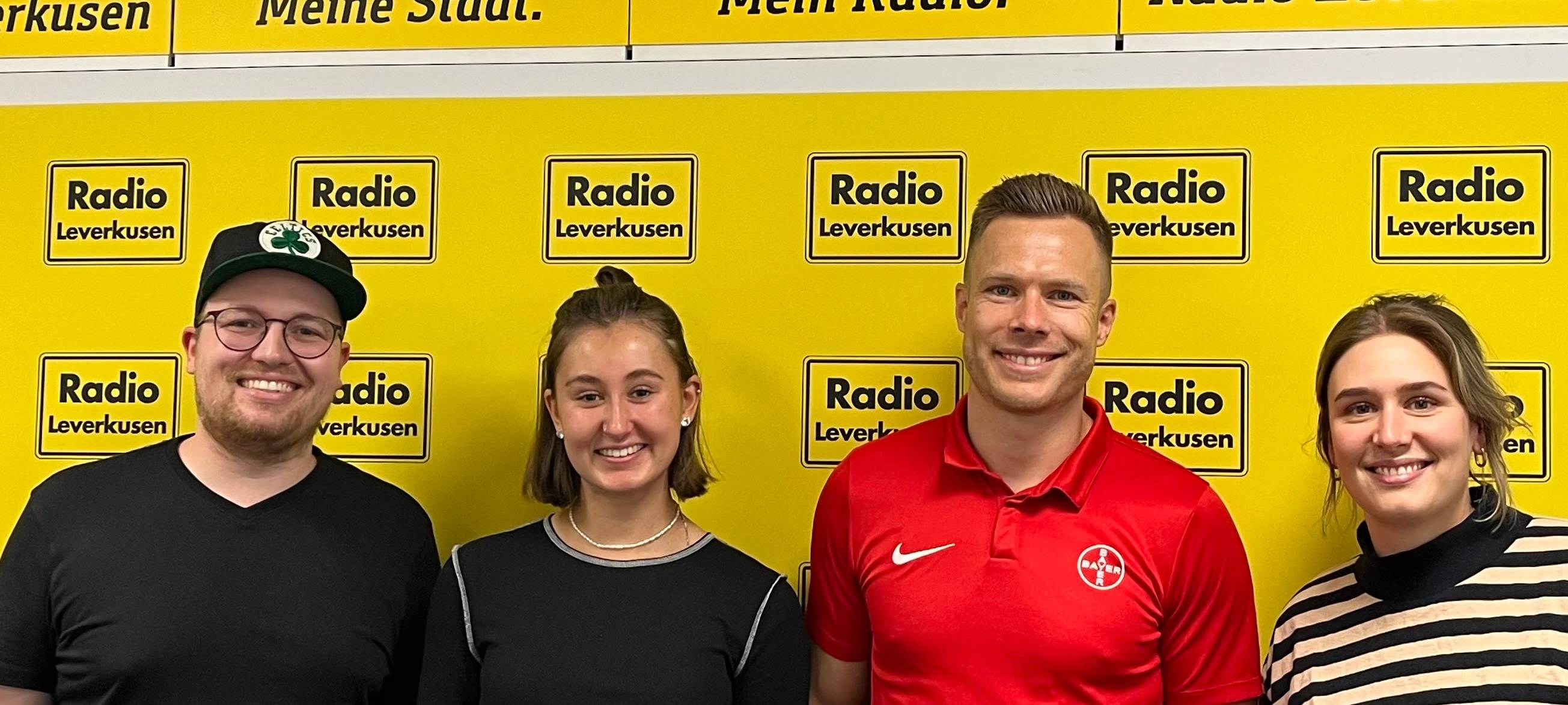 Leichtathleten Nele Moos & Markus Rehm bei Radio Leverkusen