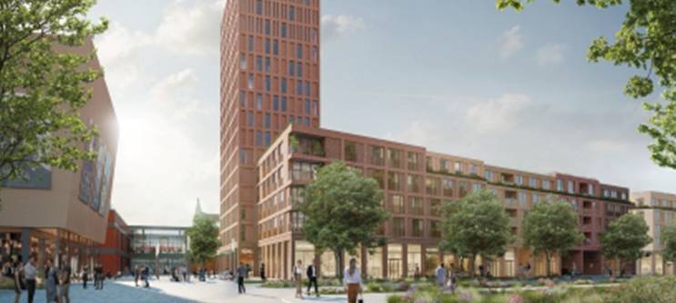 Ausstellung der Entwürfe für Leverkusener Innenstadt