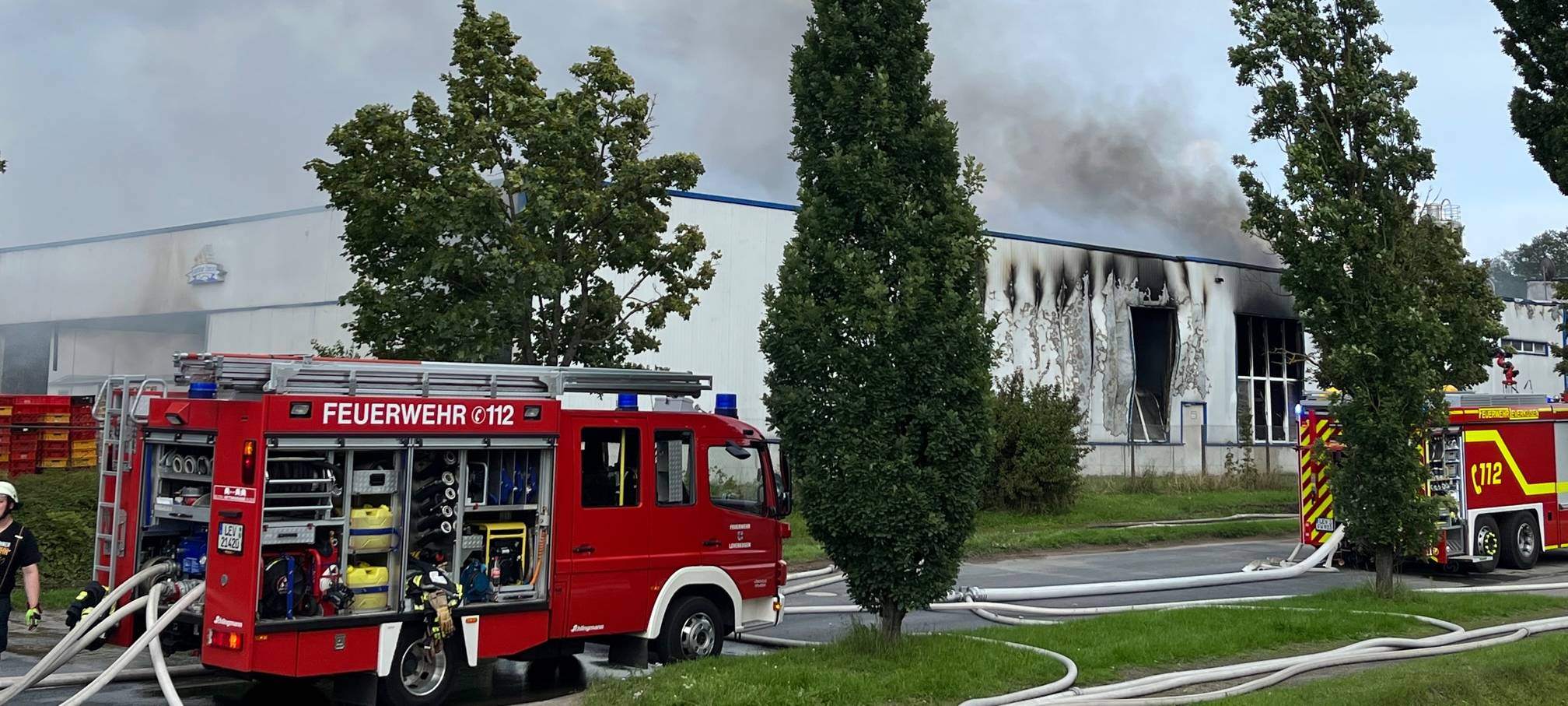 Feuer in Brotfabrik: Technischer Defekt wohl Brandursache