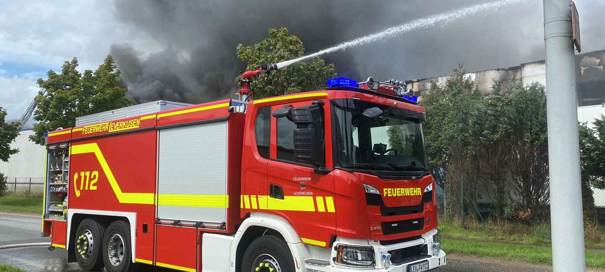 Feuer in Brotfabrik: Technischer Defekt wohl Brandursache