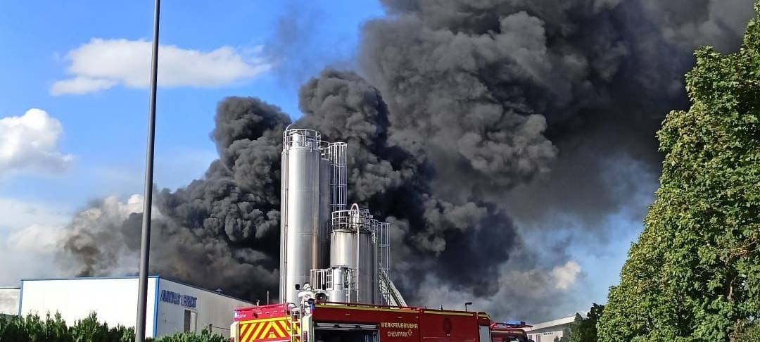 Feuer in Brotfabrik: Technischer Defekt wohl Brandursache