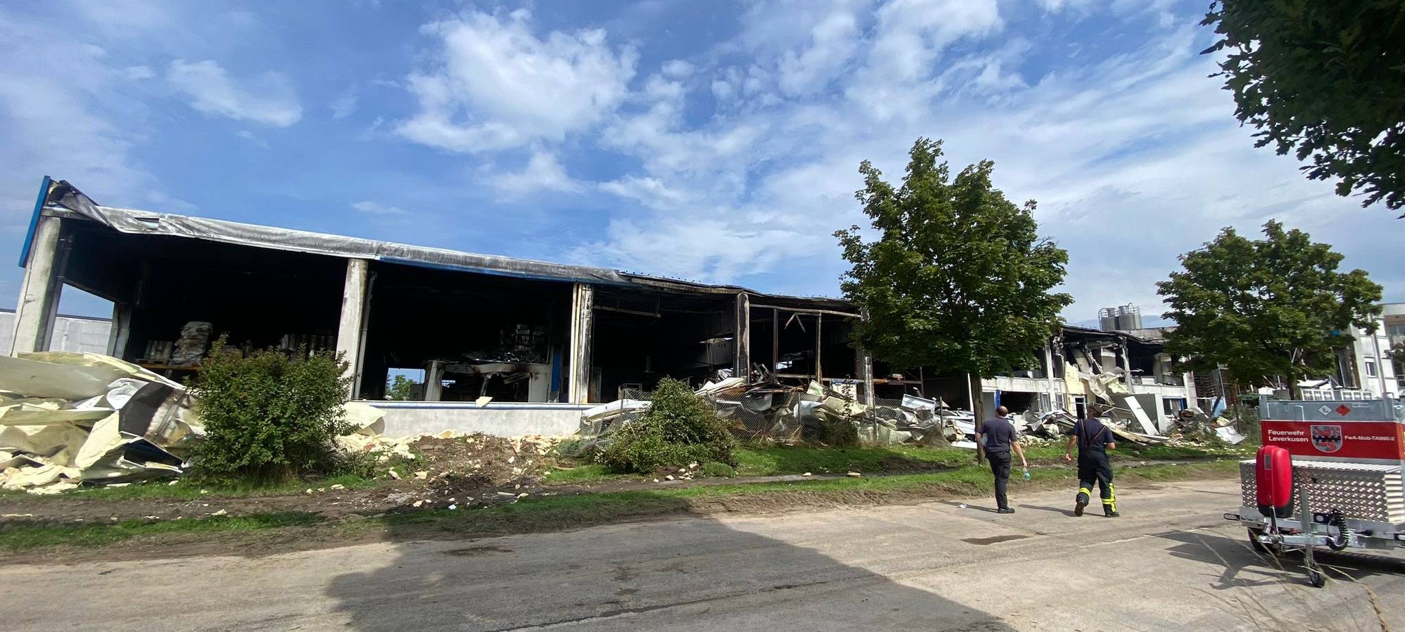 Feuer in Brotfabrik: Technischer Defekt wohl Brandursache