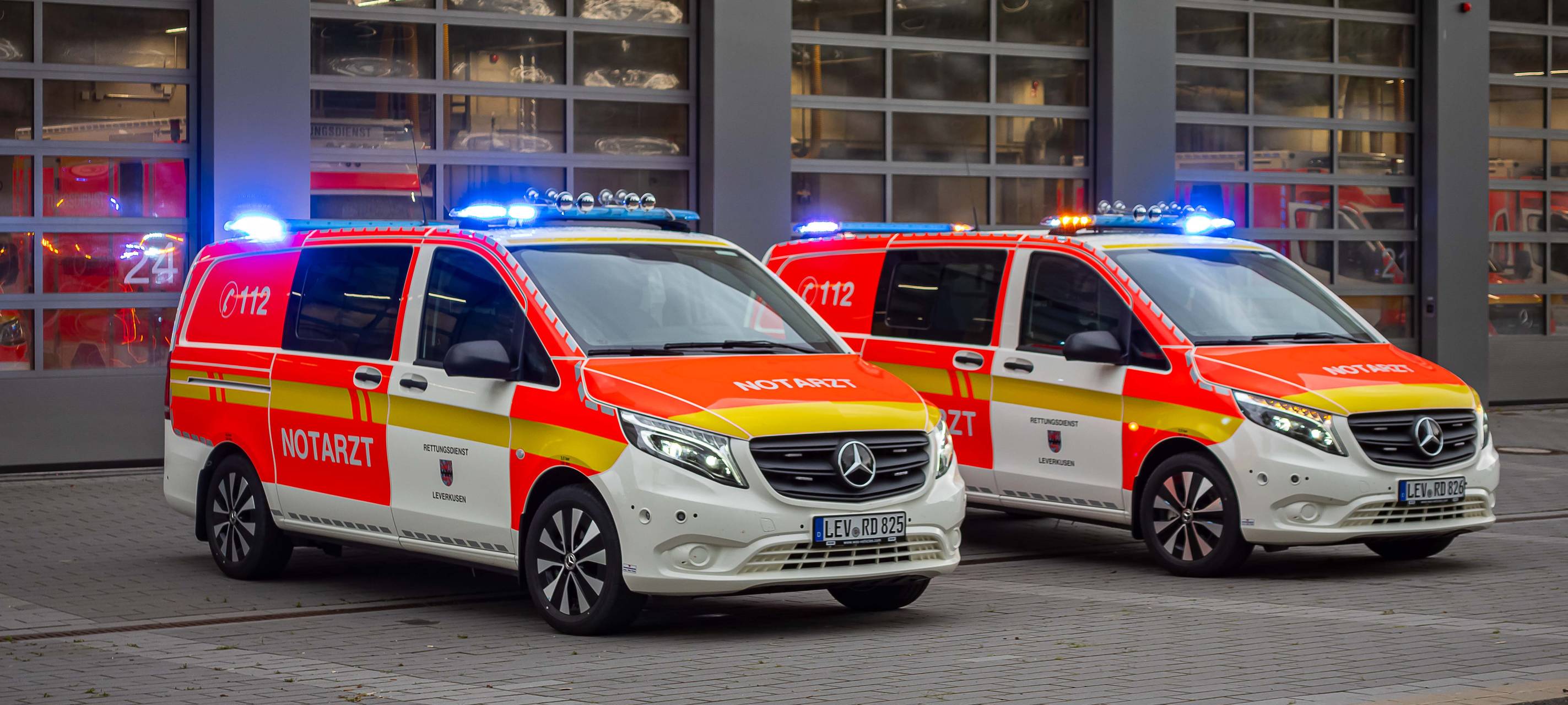 Neue Rettungswagen für Leverkusen