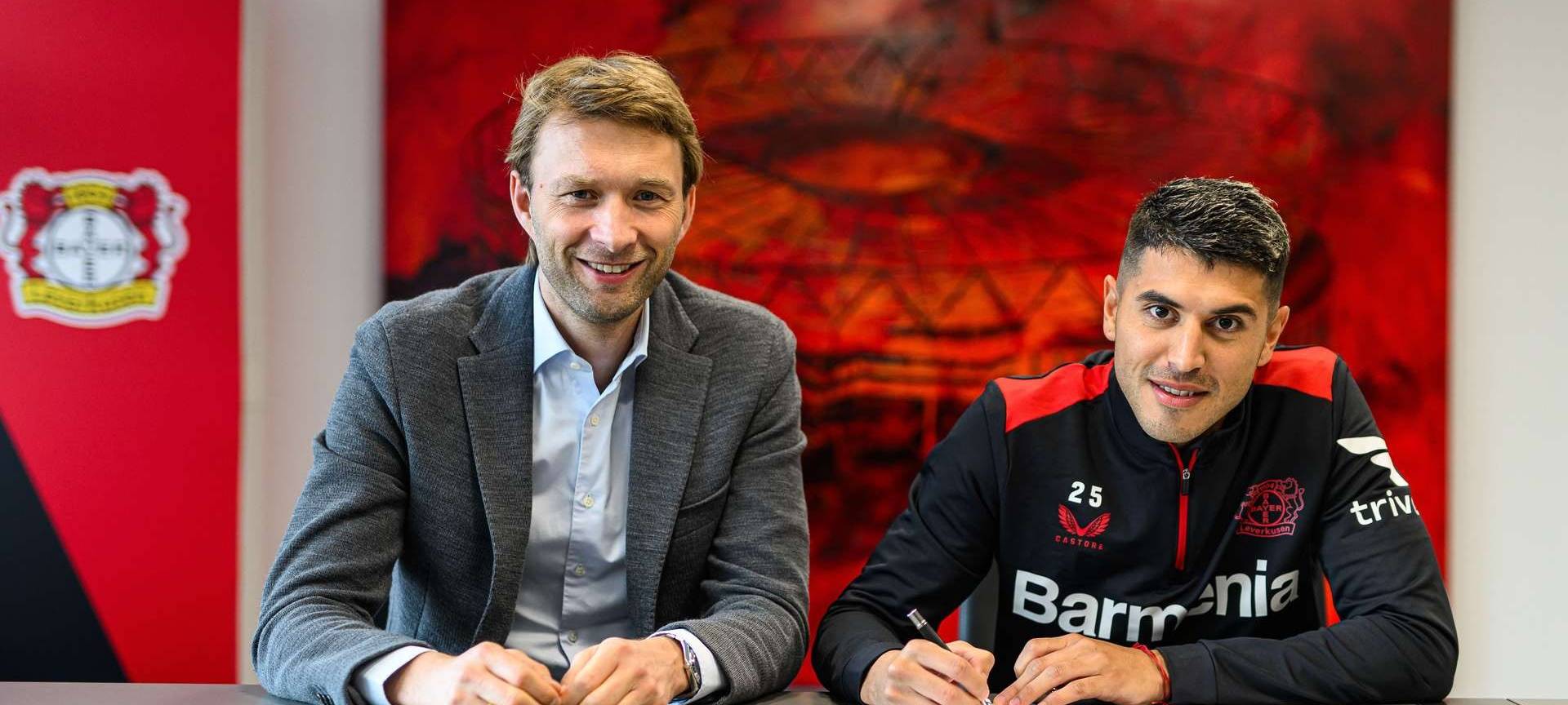 Palacios verlängert bei Bayer 04 Leverkusen