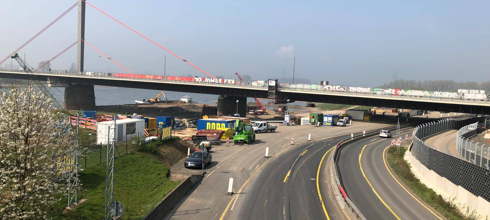 Baustopp für A1-Rheinbrücke