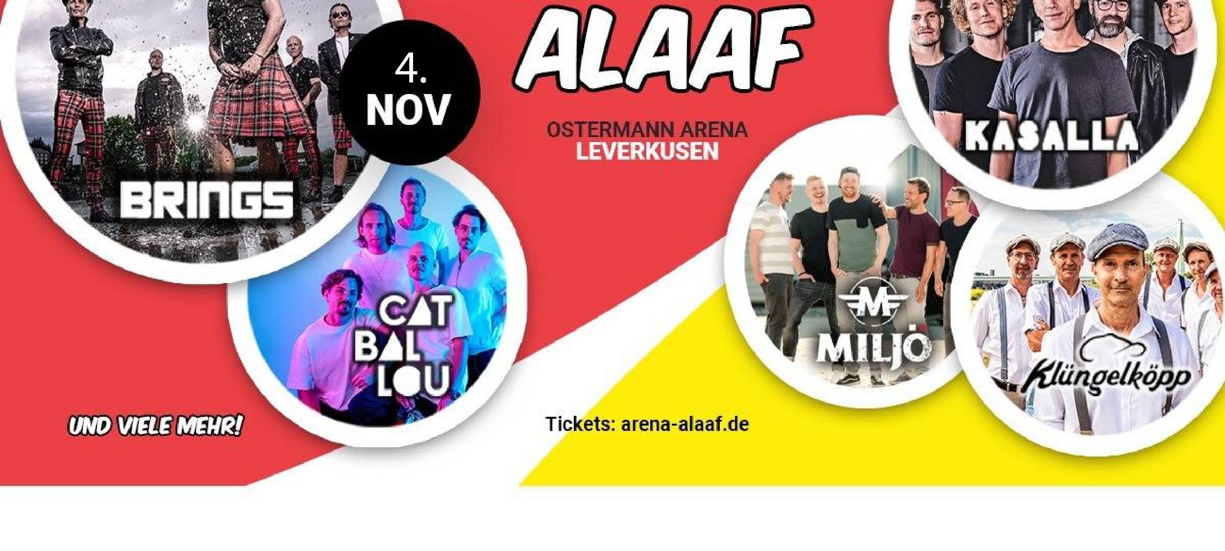 Leverkusens größte Karnevalsparty am Samstag