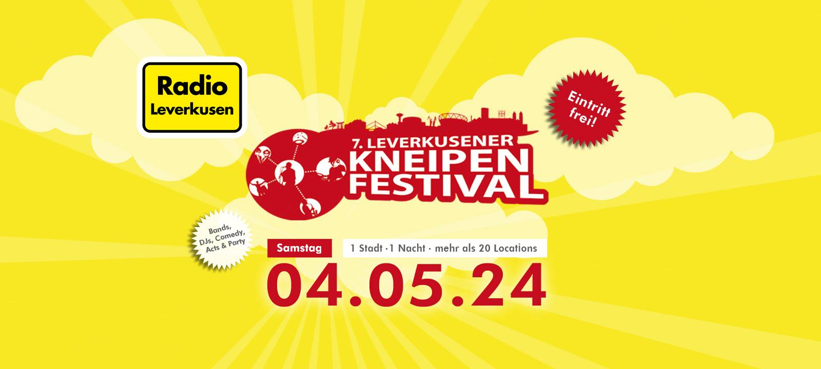 Termin für Leverkusener Kneipenfestival steht
