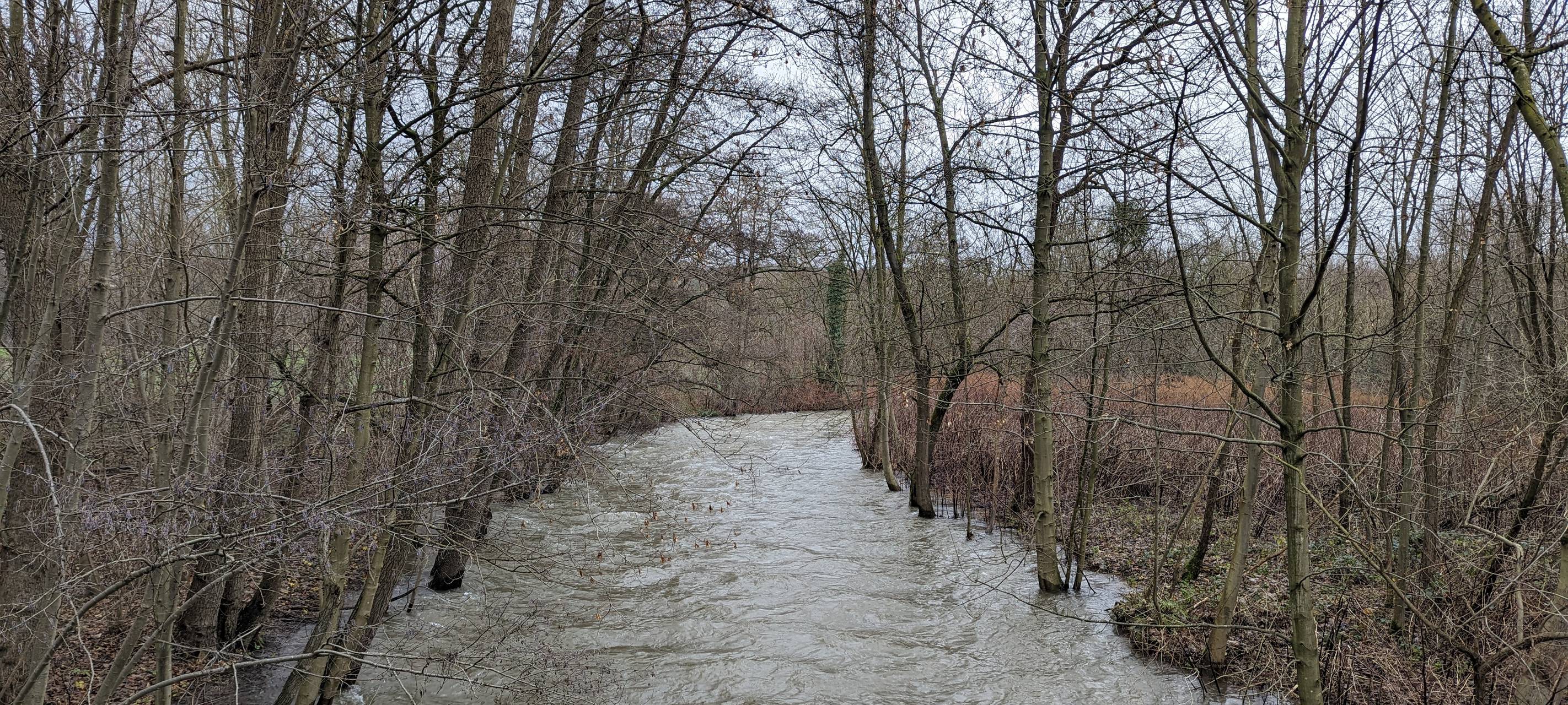 Hochwasserlage in Leverkusen