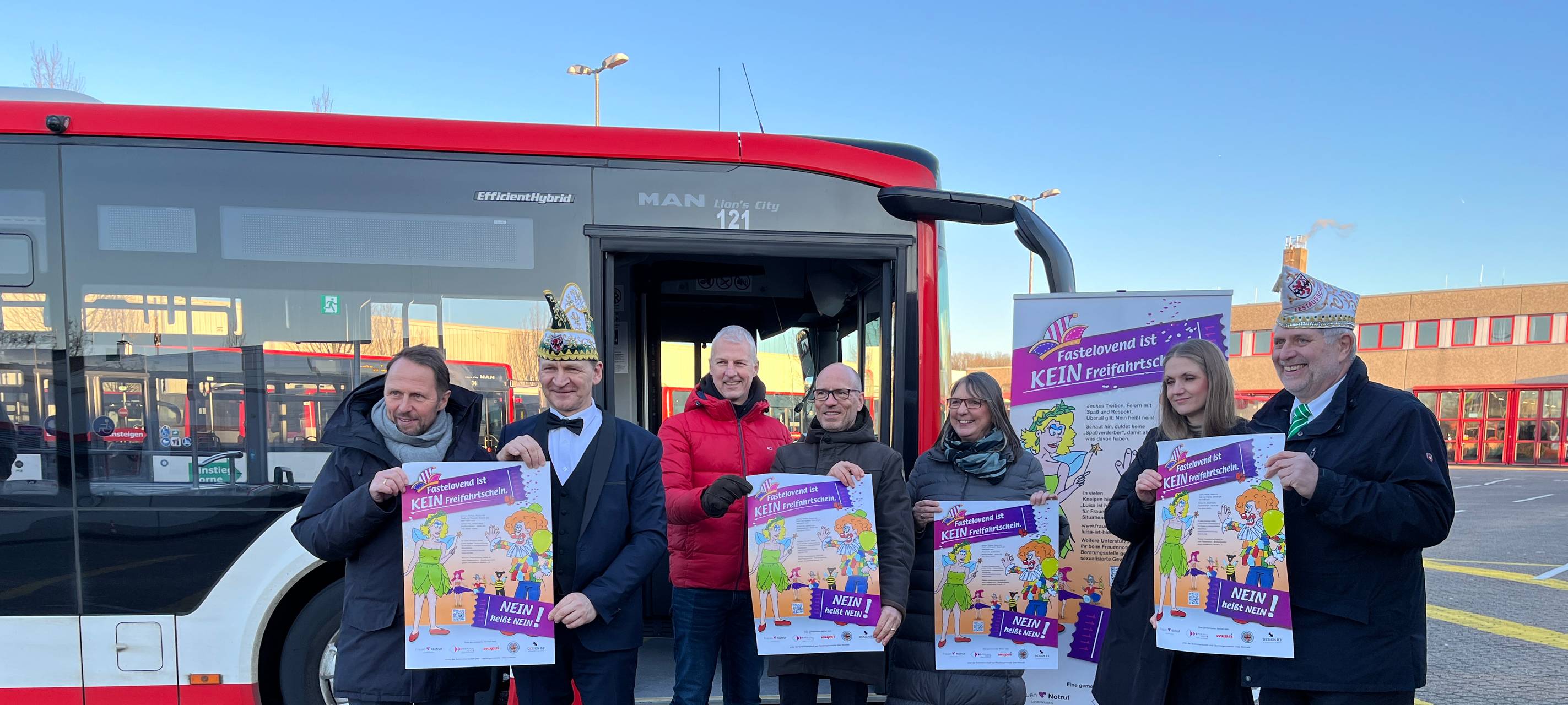 Leverkusener Kampagne gegen Übergriffe