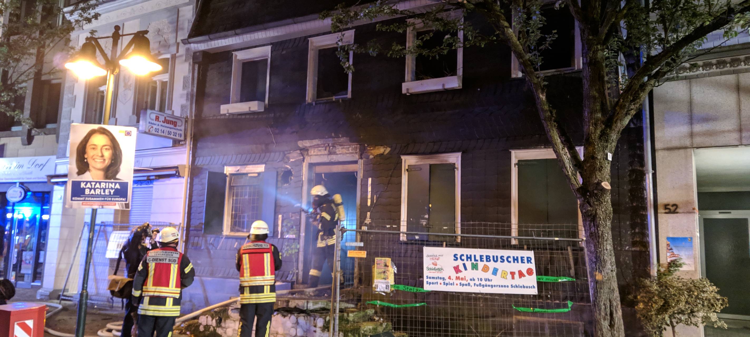 "Alt Schlebusch" brennt erneut