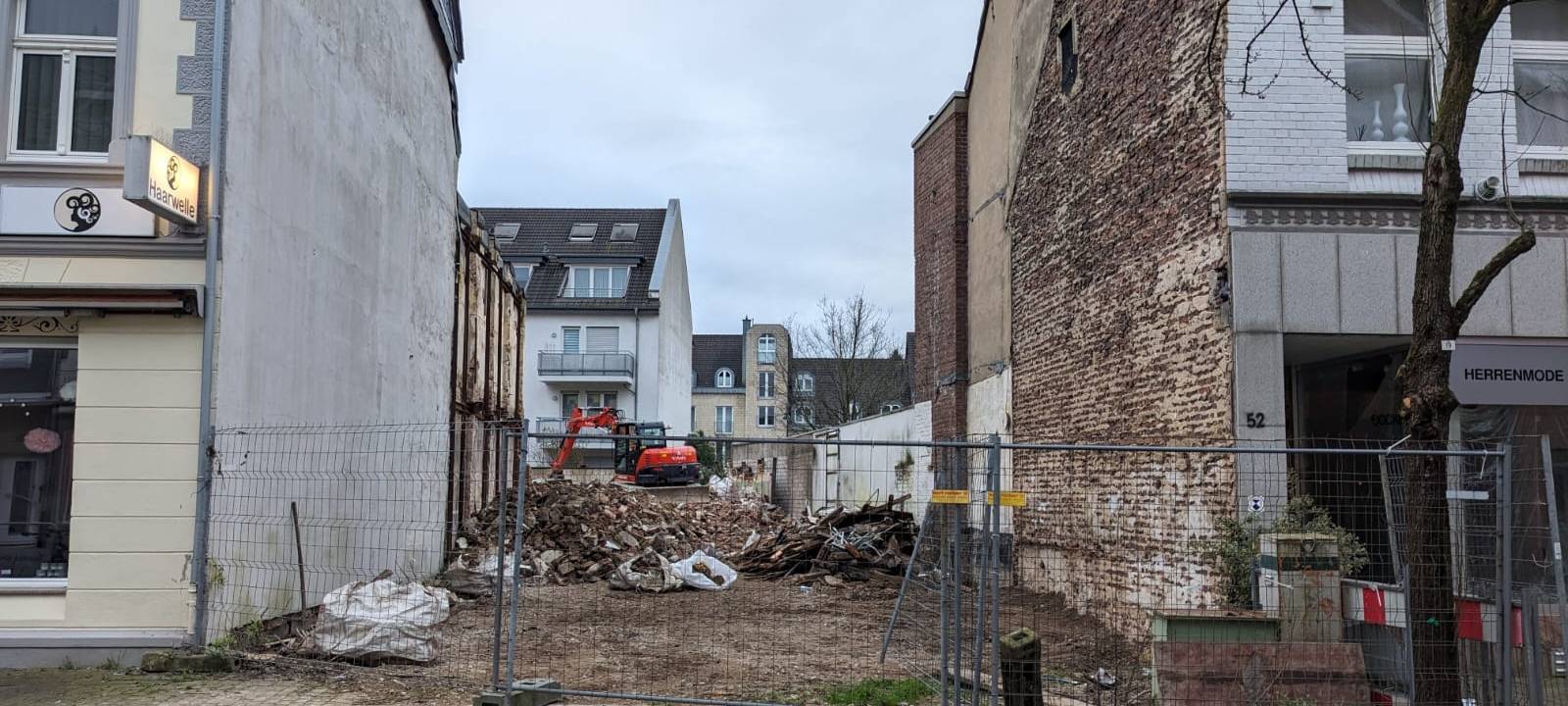 Baulücke mitten in Leverkusen-Schlebusch soll geschlossen werden