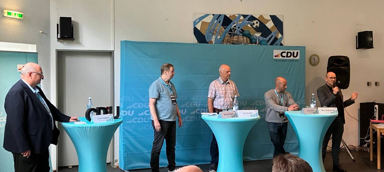 CDU und Grüne starten Kommunalwahlkampf in Leverkusen