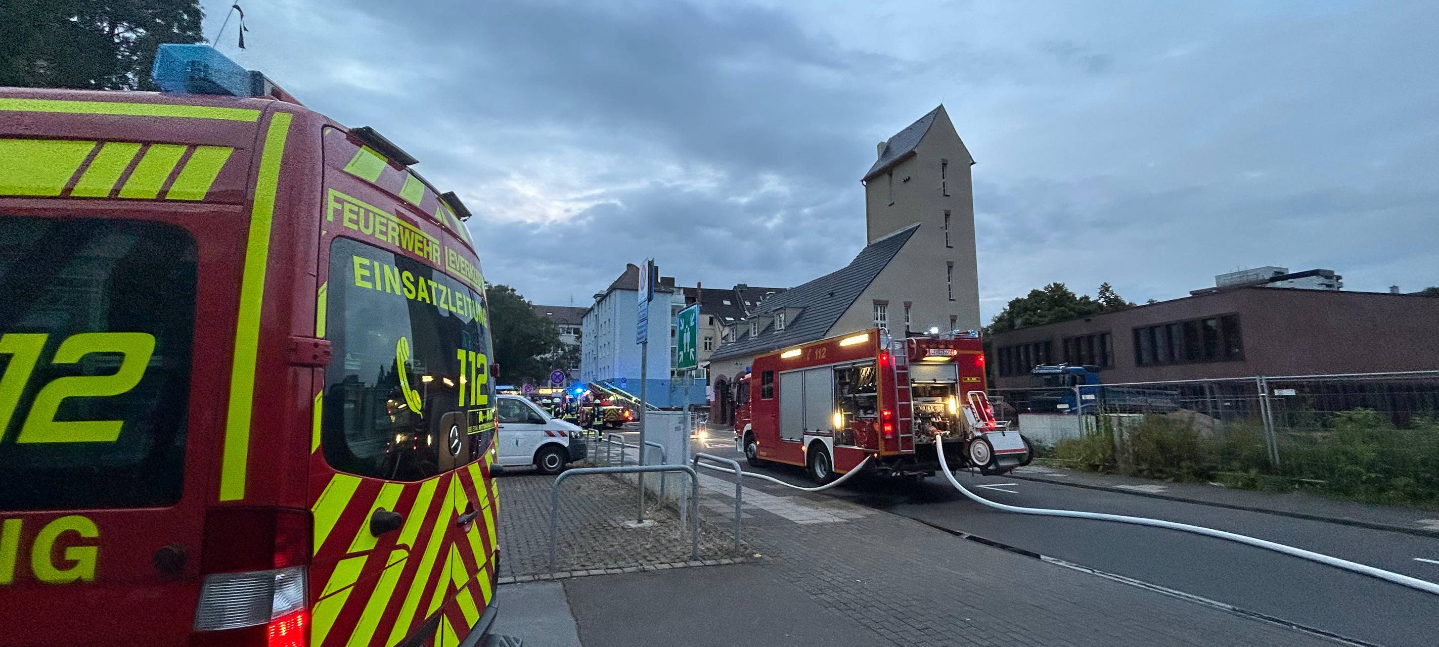 Leverkusen: Brand an Wiesdorfer Grundschule