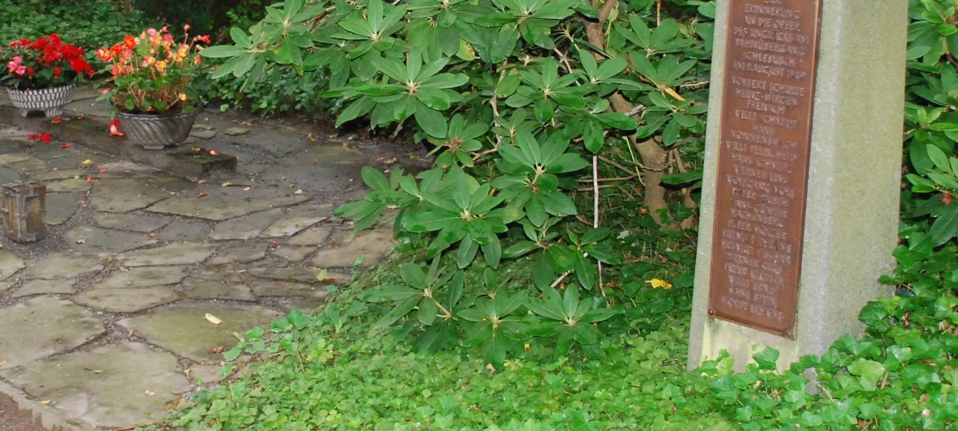 Leverkusen: Gedenkstele soll an Zugunglück erinnern