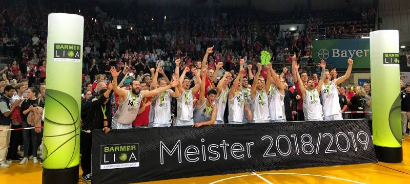 Bayer Giants sind ProB Meister