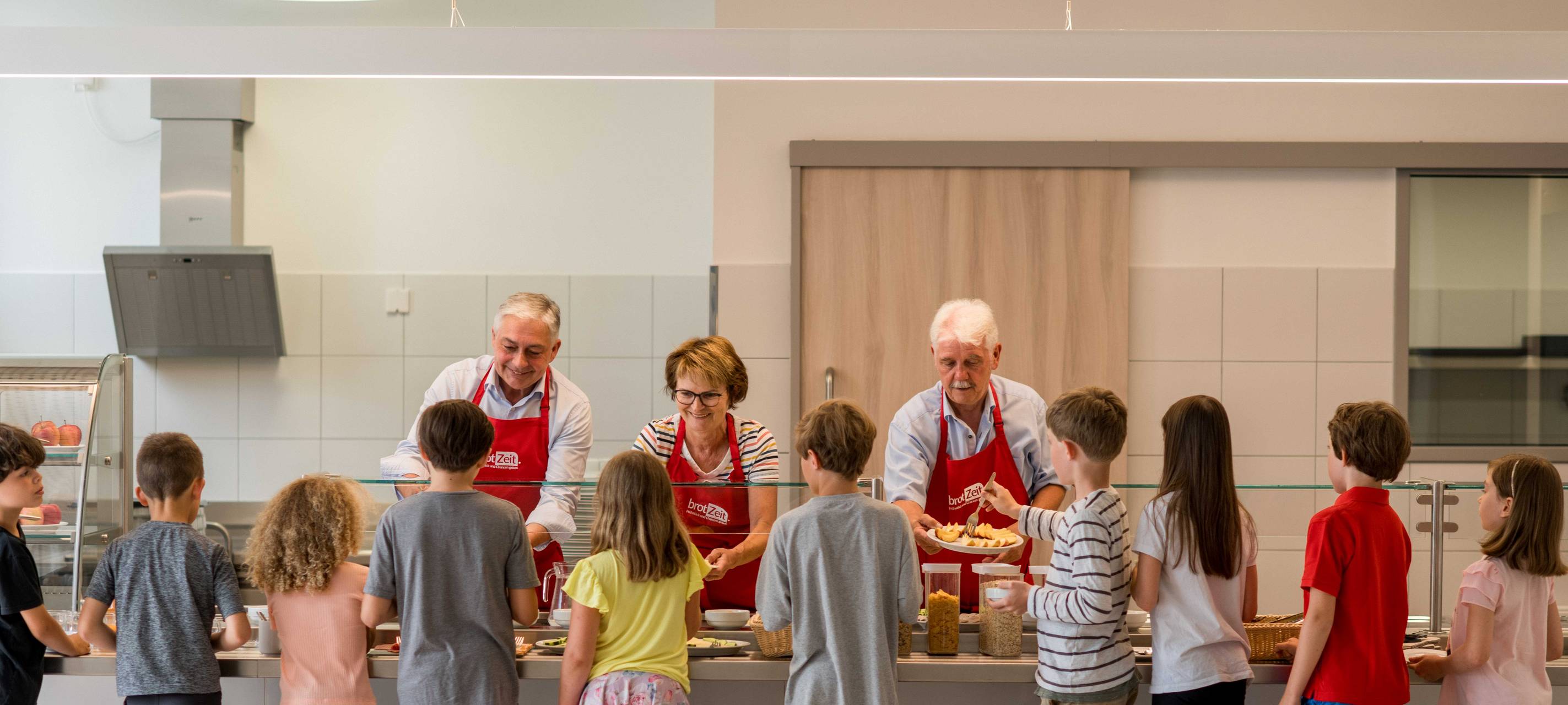 Frühstücksbuffet für Leverkusener Schulen