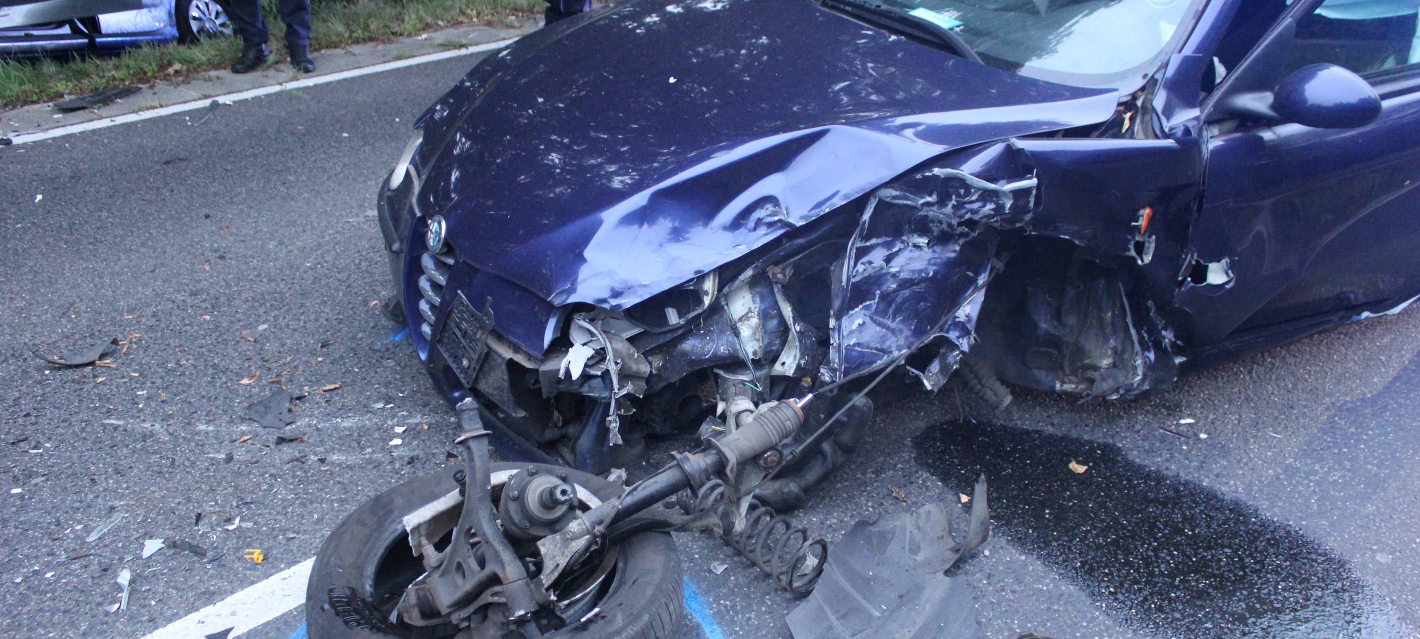 Sekundenschlaf bei Leverkusener - Autounfall