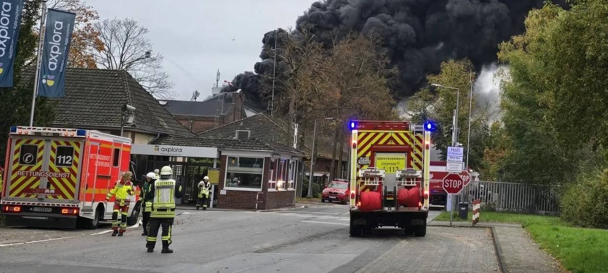 Großbrand in Leverkusen: Dynamit Nobel äußert sich