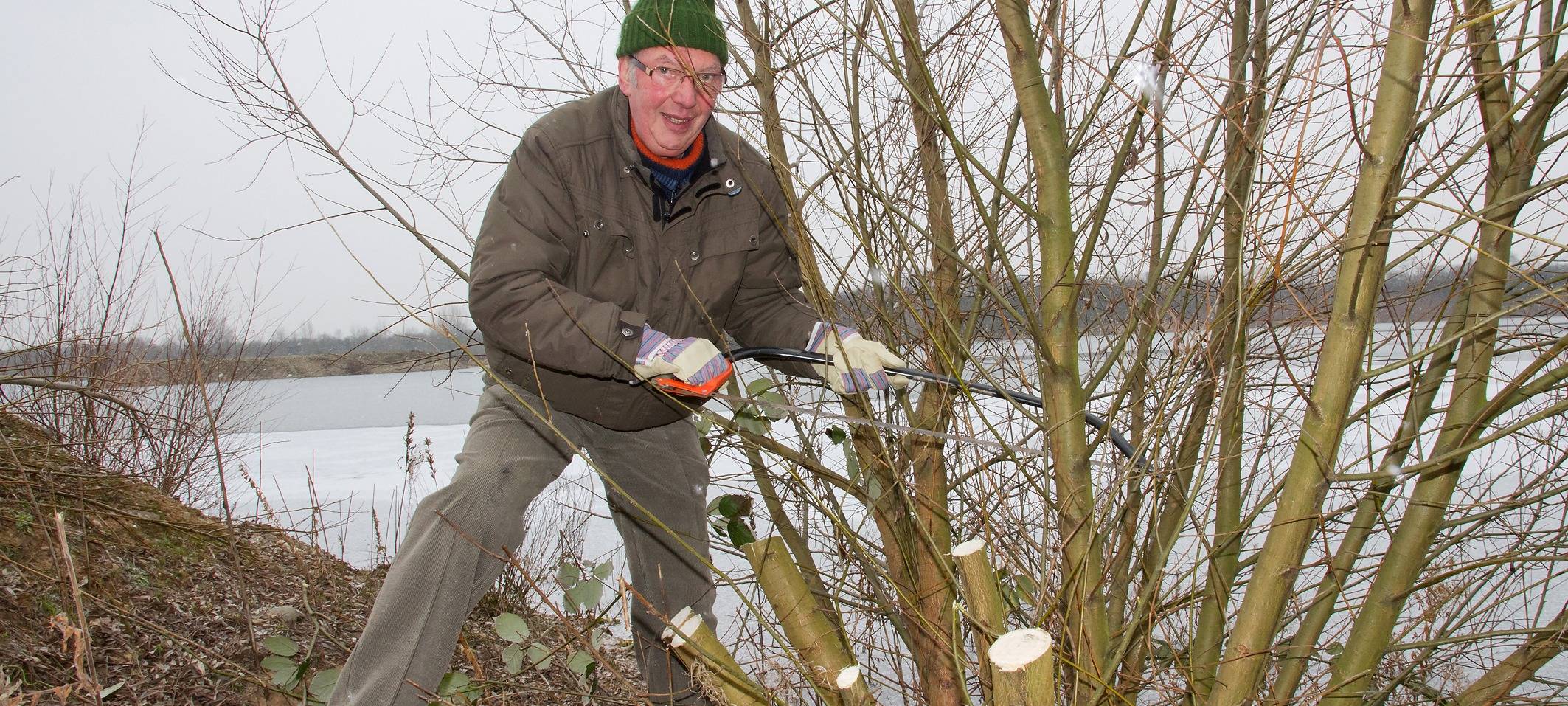 Biotoppflege in Leverkusen: Aktion für den Naturschutz