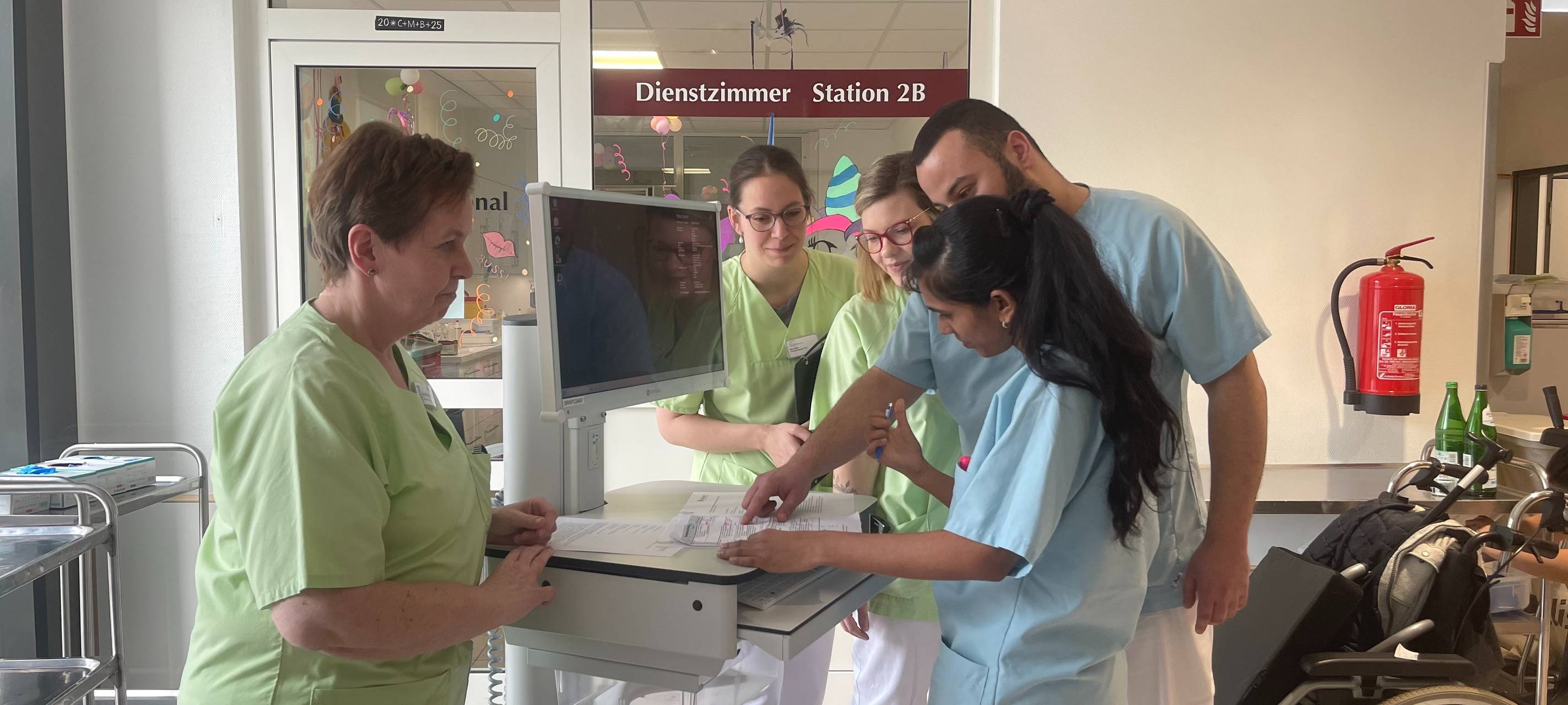 Azubis bekommen Verantwortung in Leverkusener Krankenhaus