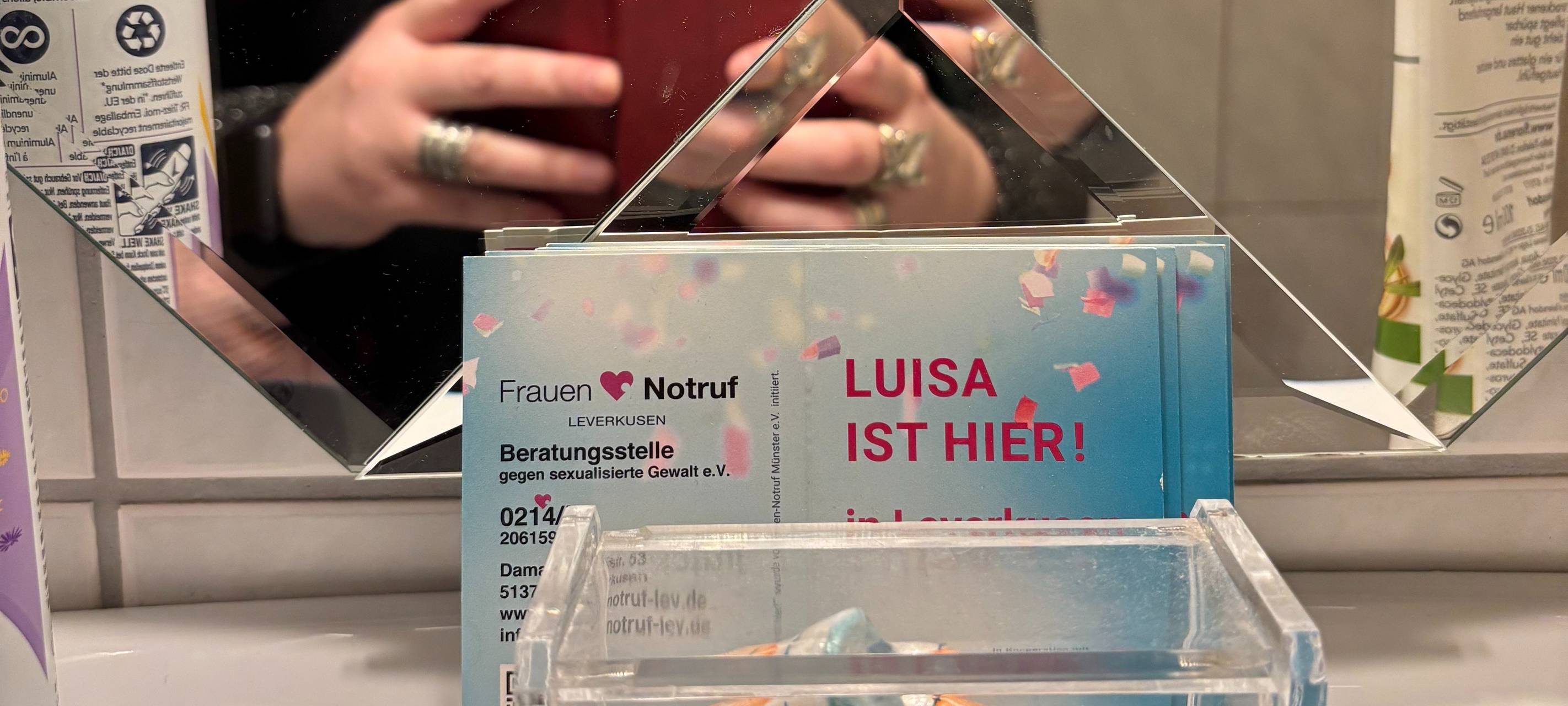 "Luisa ist hier": Frauennotruf Leverkusen reagiert nach Test
