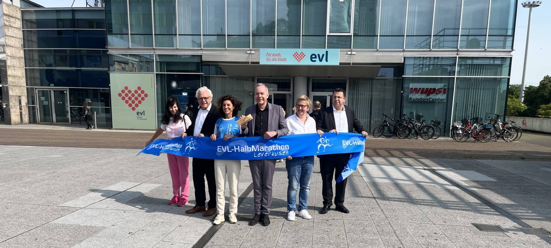 Letzte Vorbereitungen für den EVL-Halbmarathon laufen