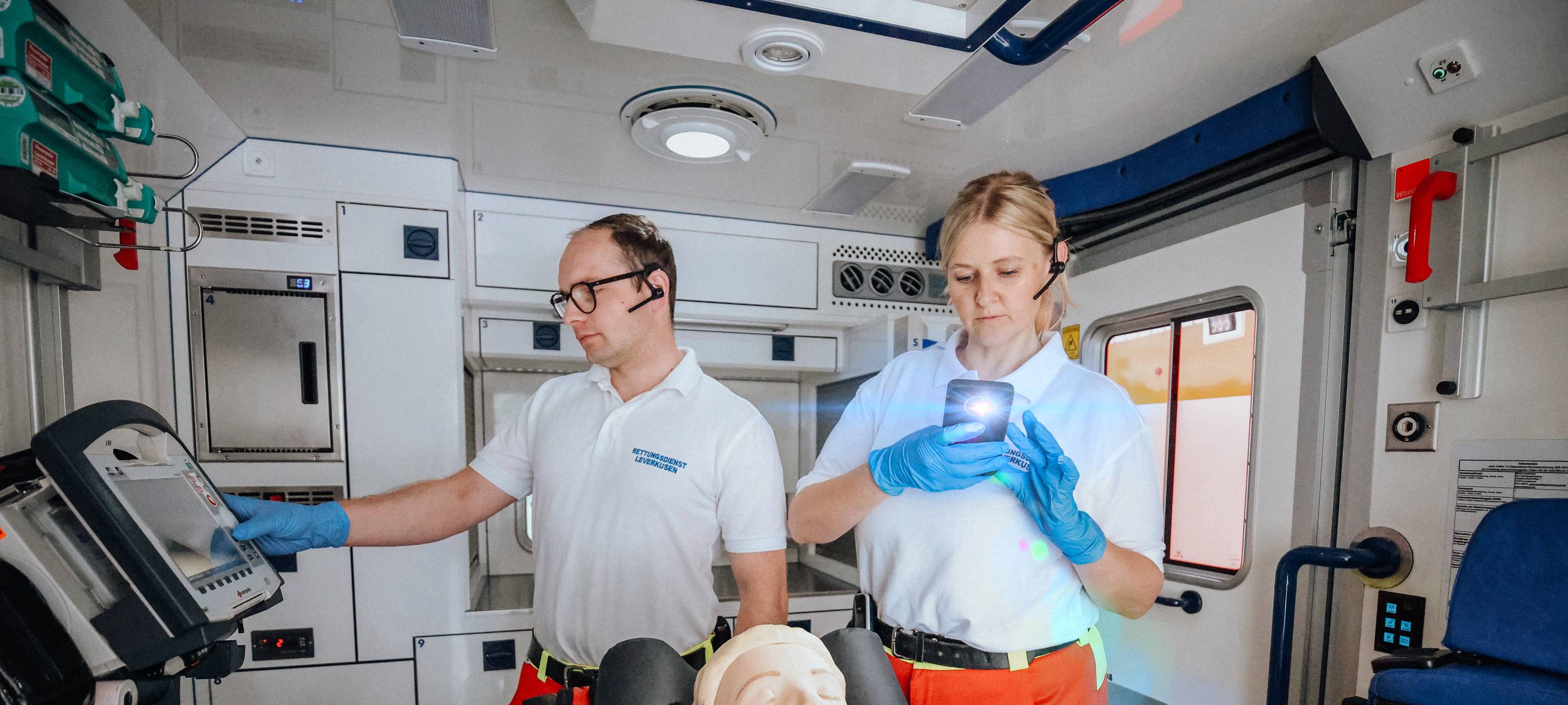 Schnelle Hilfe in Leverkusen durch den Telenotarzt