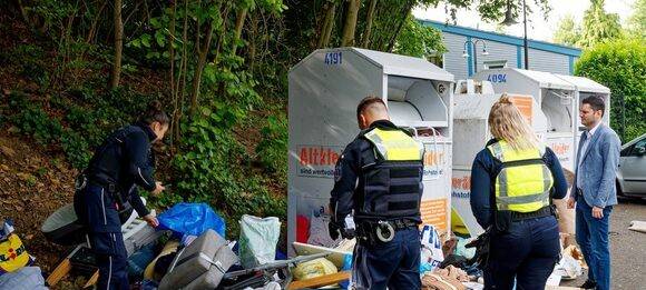 Müllproblem an Containern: Das plant die Stadt Leverkusen